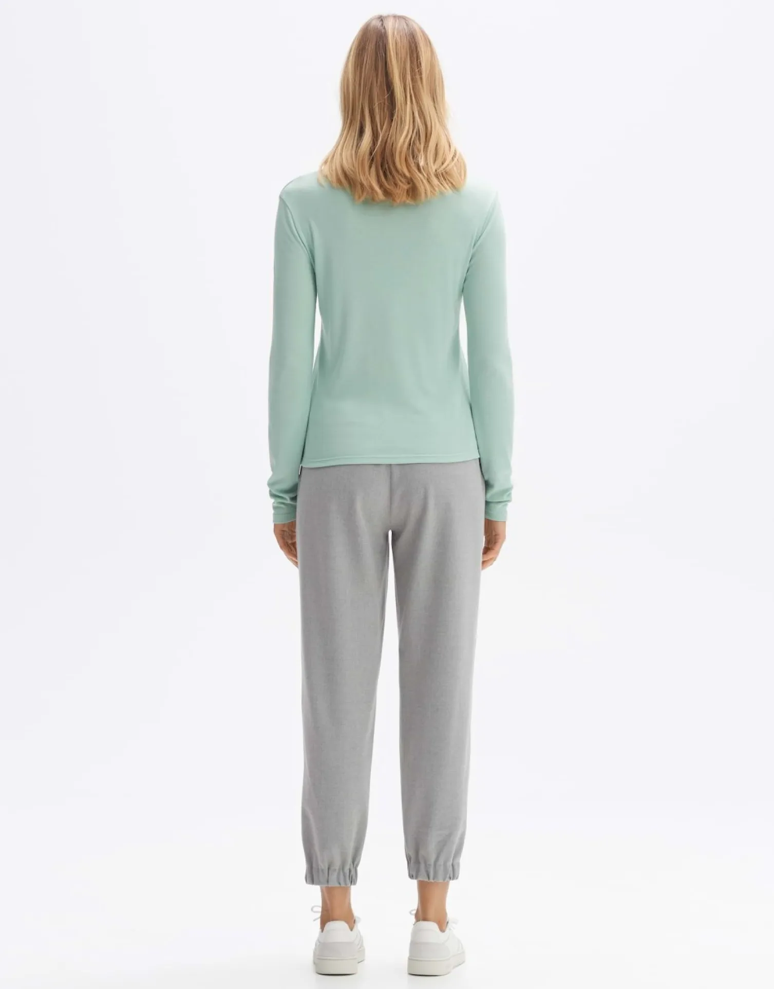 someday Fashion Shirts>Longsleeve Sueli Pale Mint