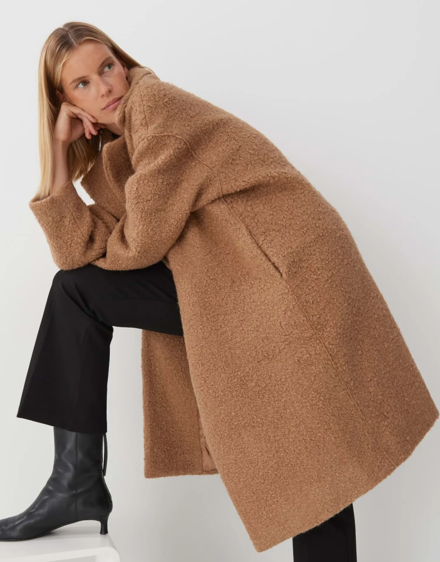 someday Fashion Outdoor>Mantel Vantela Brown Hazel