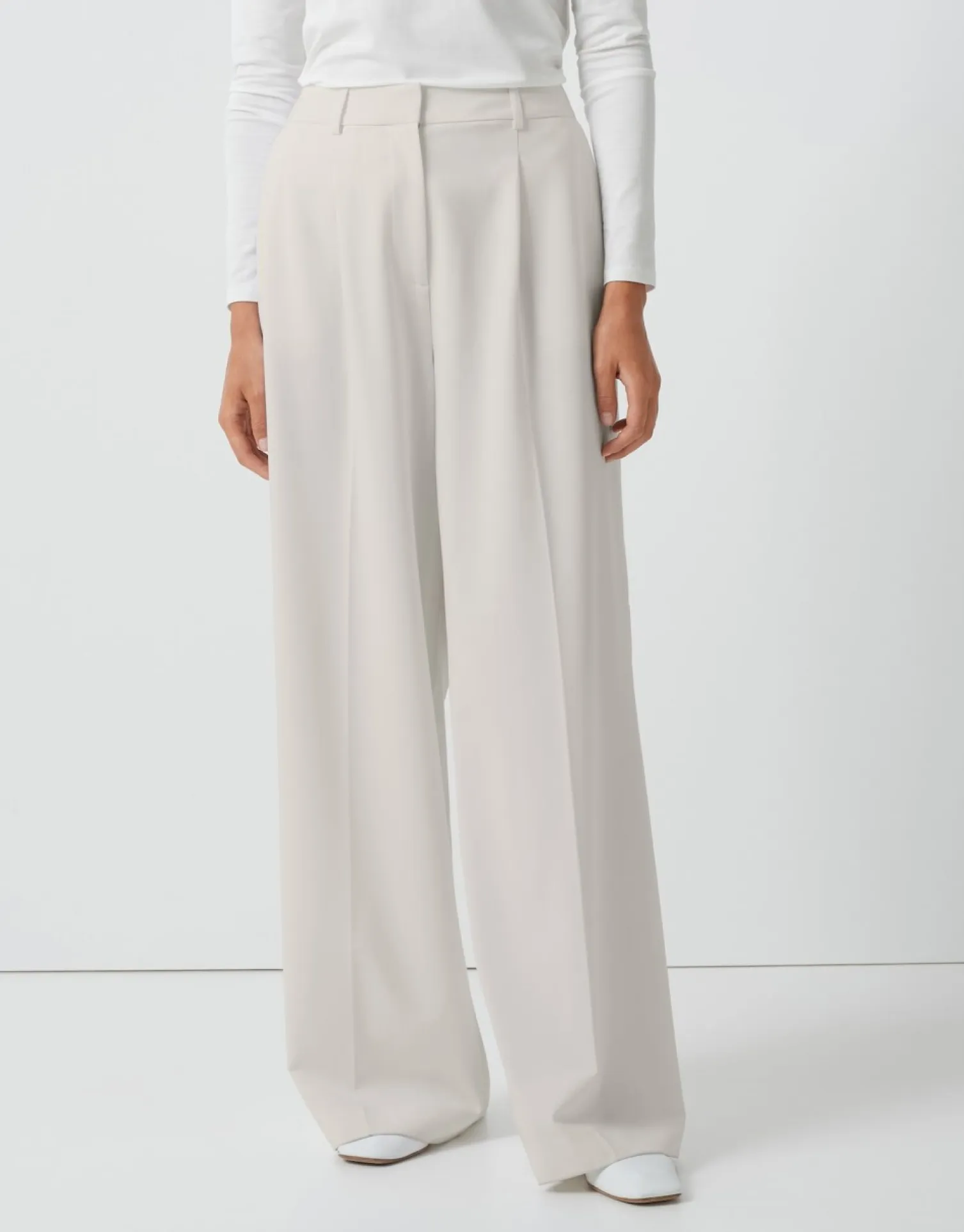 someday Fashion Broeken>Marlene Broek Celong Soft Cream