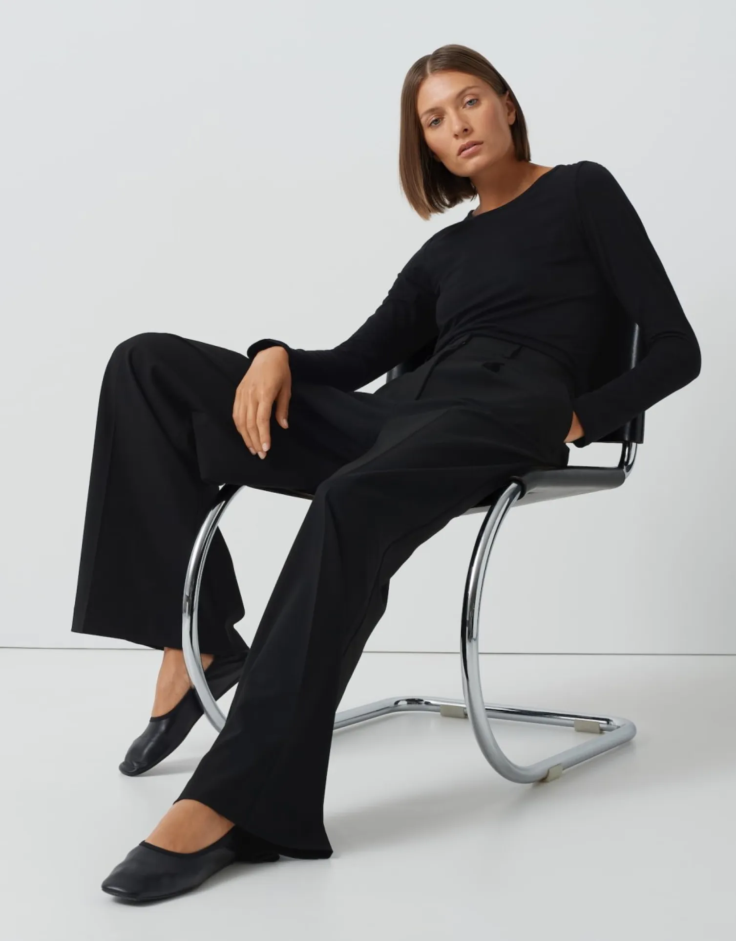 someday Fashion Broeken>Marlene Broek Celong Black