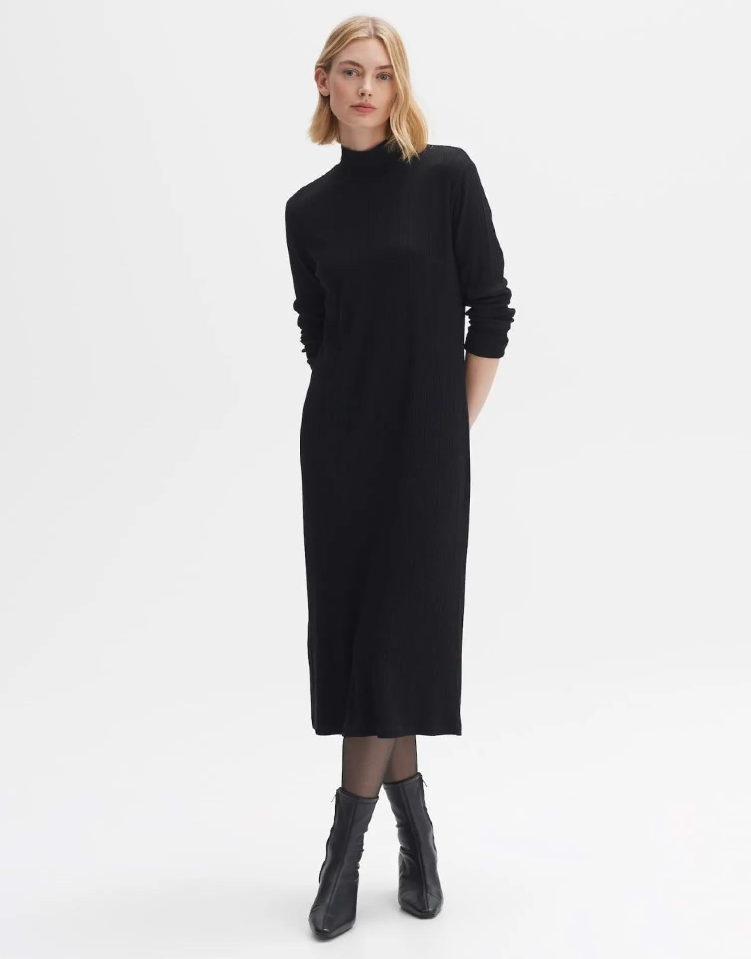 someday Fashion Jurken Rokken>Midi Jurk Wipona Black