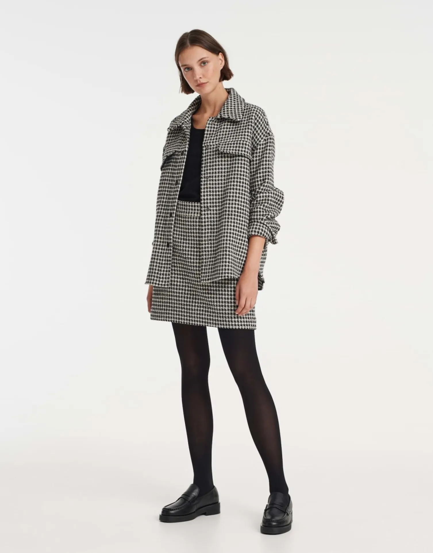 someday Fashion Jurken Rokken>Minirok Raveki Vintage Black