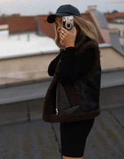 someday Fashion Jurken Rokken>Minirok Ravenna Twill Black