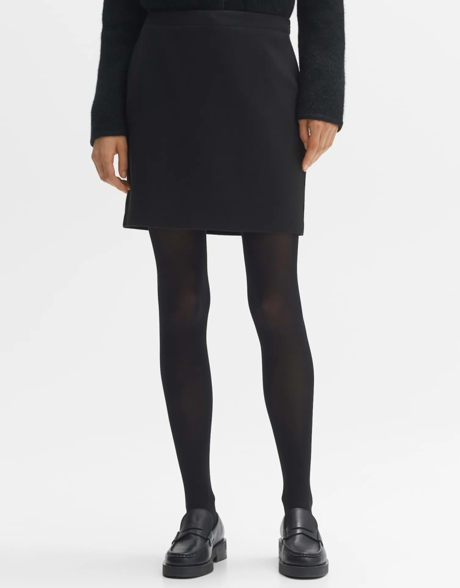 someday Fashion Jurken Rokken>Minirok Ravenna Twill Black