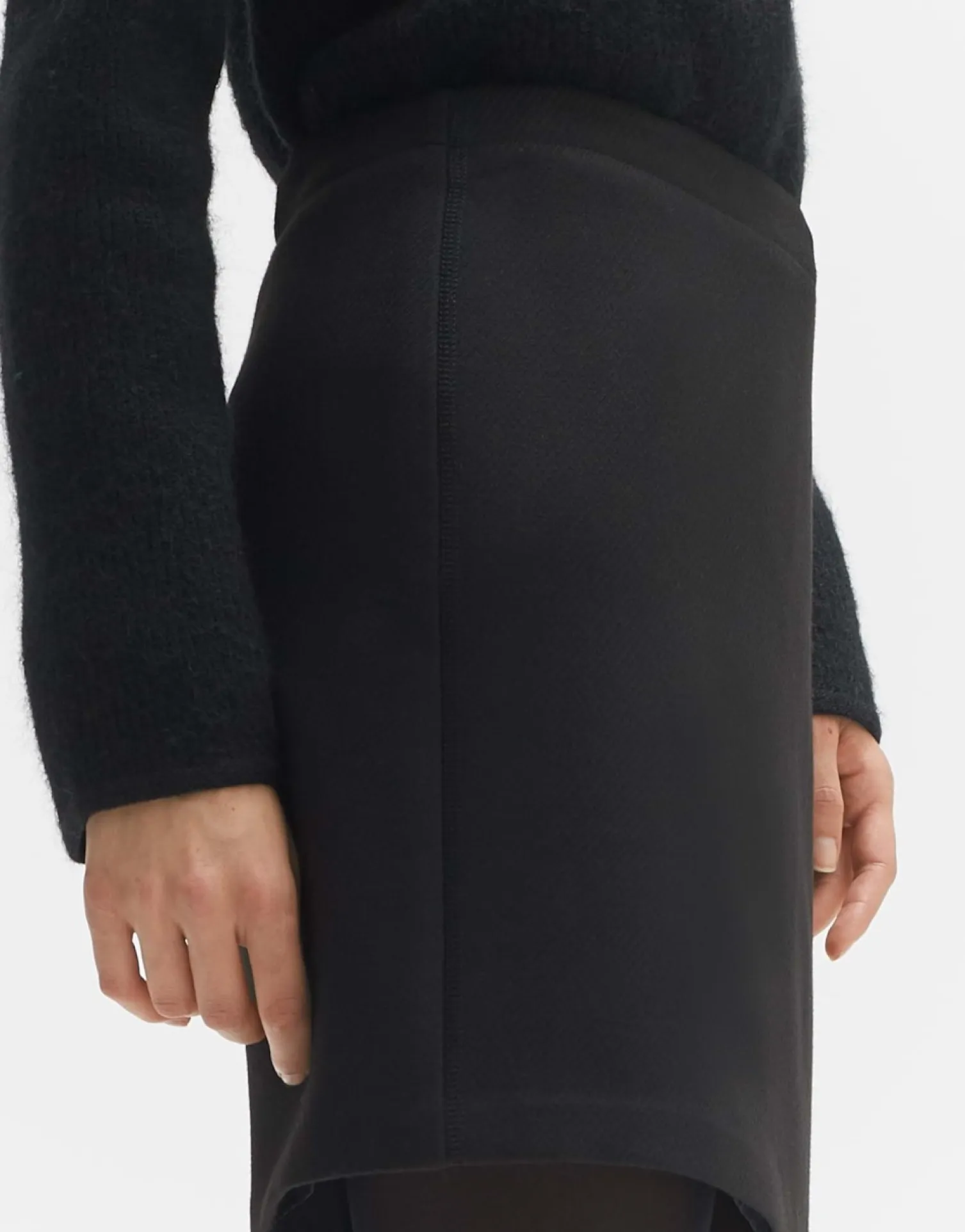 someday Fashion Jurken Rokken>Minirok Ravenna Twill Black