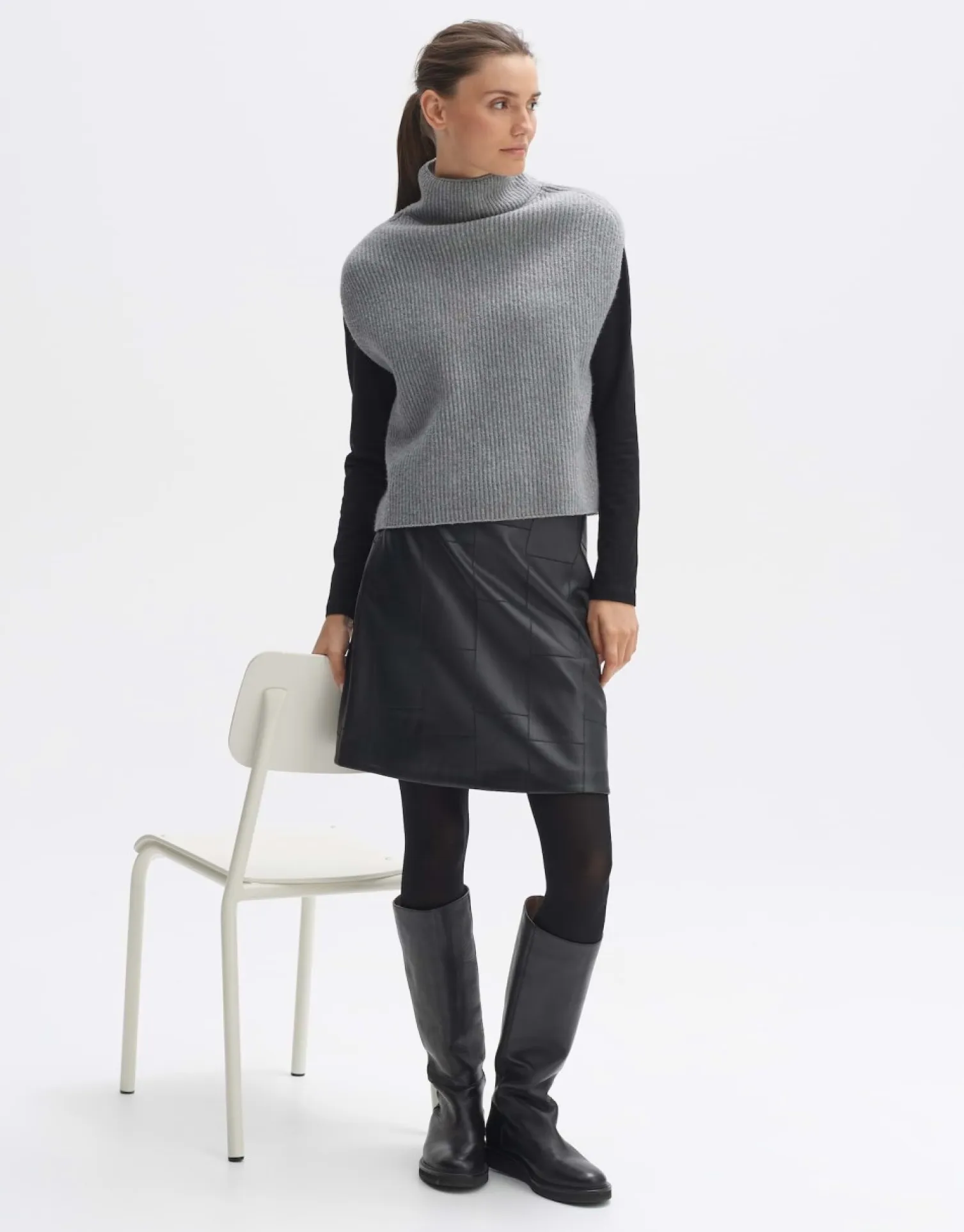 someday Fashion Jurken Rokken>Minirok Romela Black