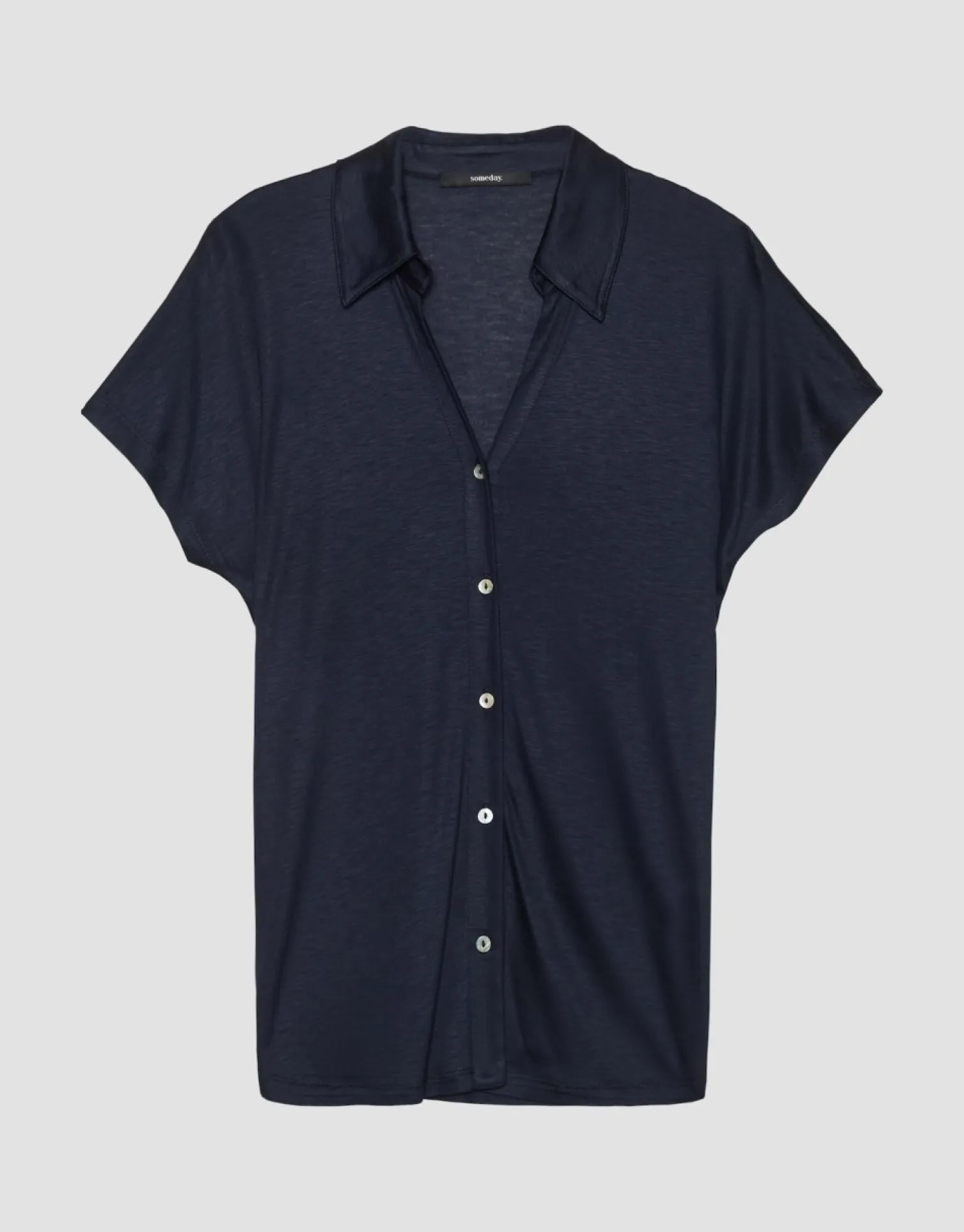 someday Fashion Shirts>Overhemd Kedina Ocean