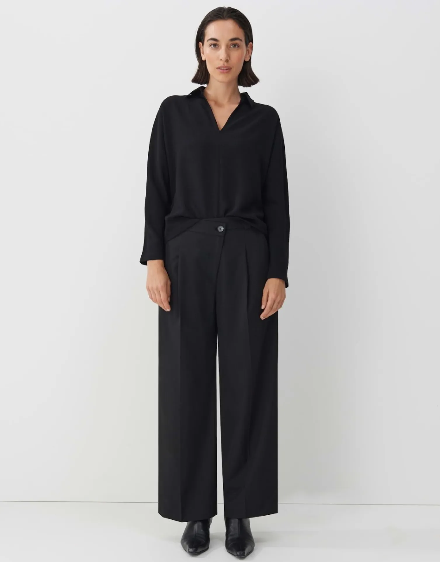 someday Fashion Shirts>Overhemd Kiby Black