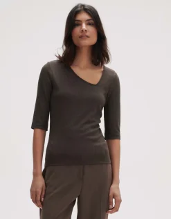 someday Fashion Shirts>Overhemd Sifasym Sandalwood