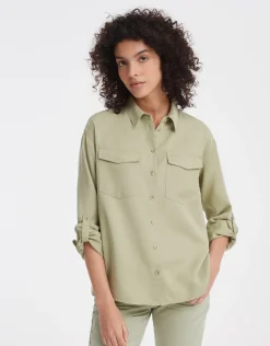 someday Fashion Blouses>Overhemdblouse Fappel Summer Pear