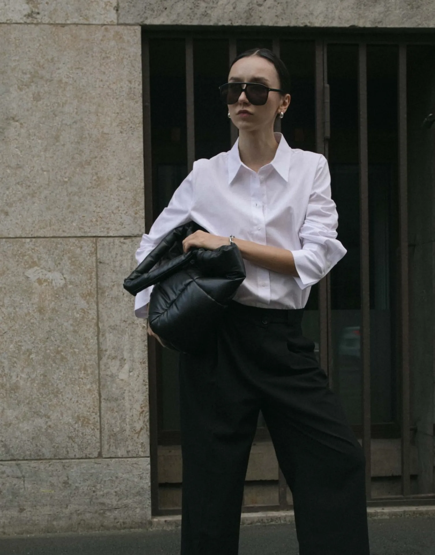 someday Fashion Blouses>Overhemdblouse Zippi White