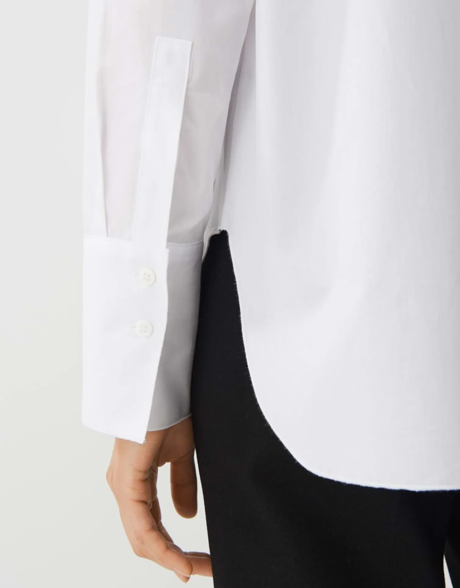 someday Fashion Blouses>Overhemdblouse Zippi White