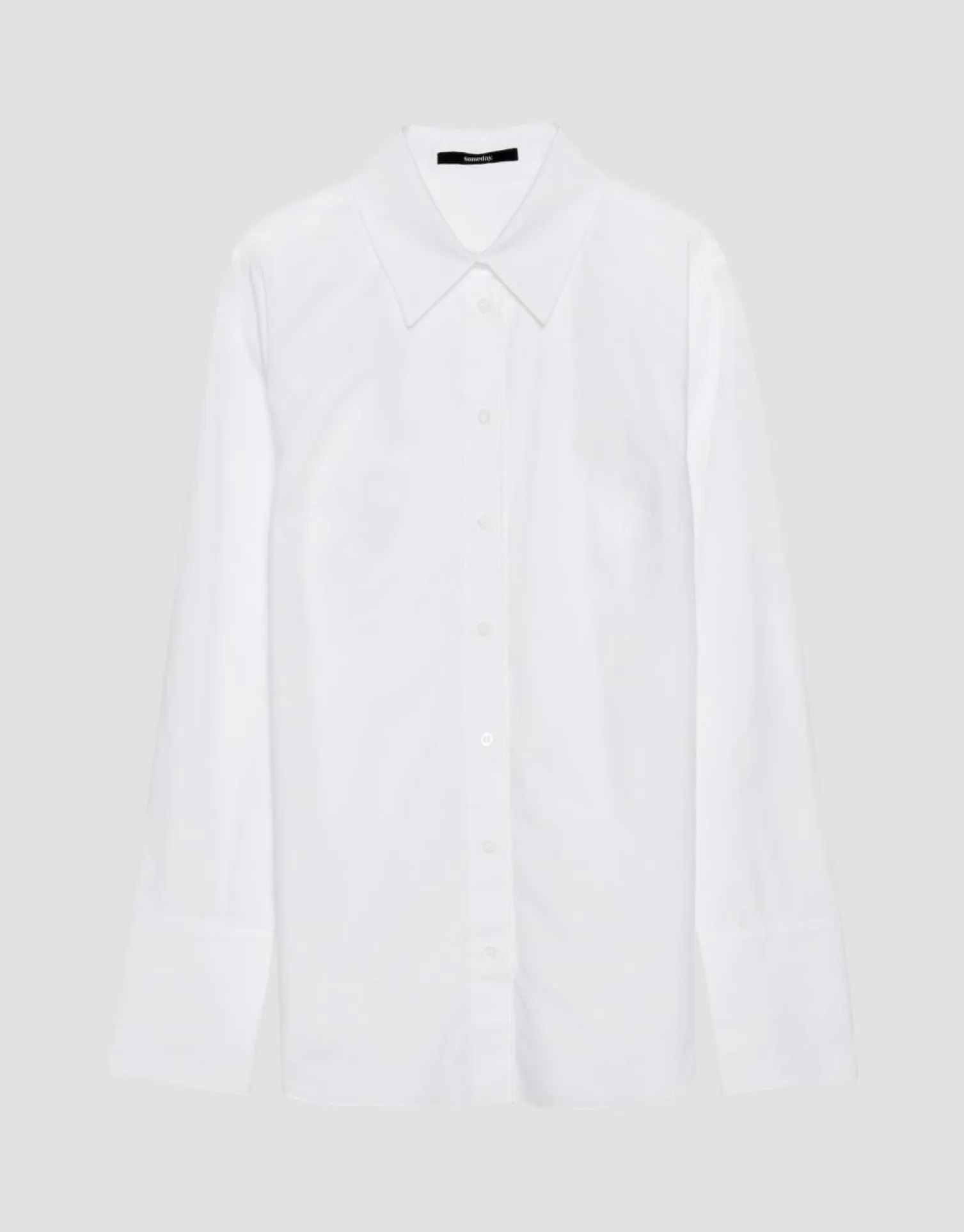 someday Fashion Blouses>Overhemdblouse Zippi White