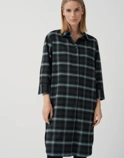someday Fashion Jurken Rokken>Overhemdjurk Quarolin Soft Green