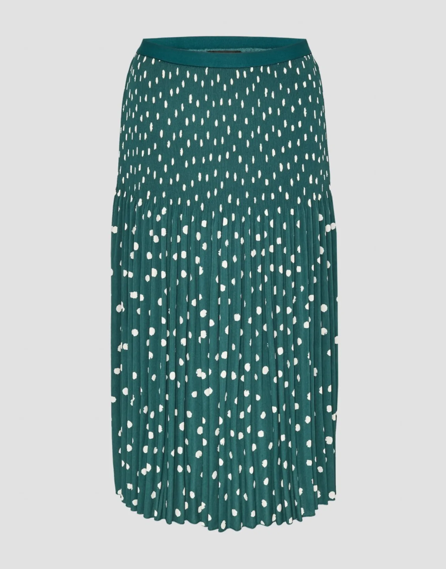 someday Fashion Jurken Rokken>Plissu00E9Rok Ribane Dot Deep Teal