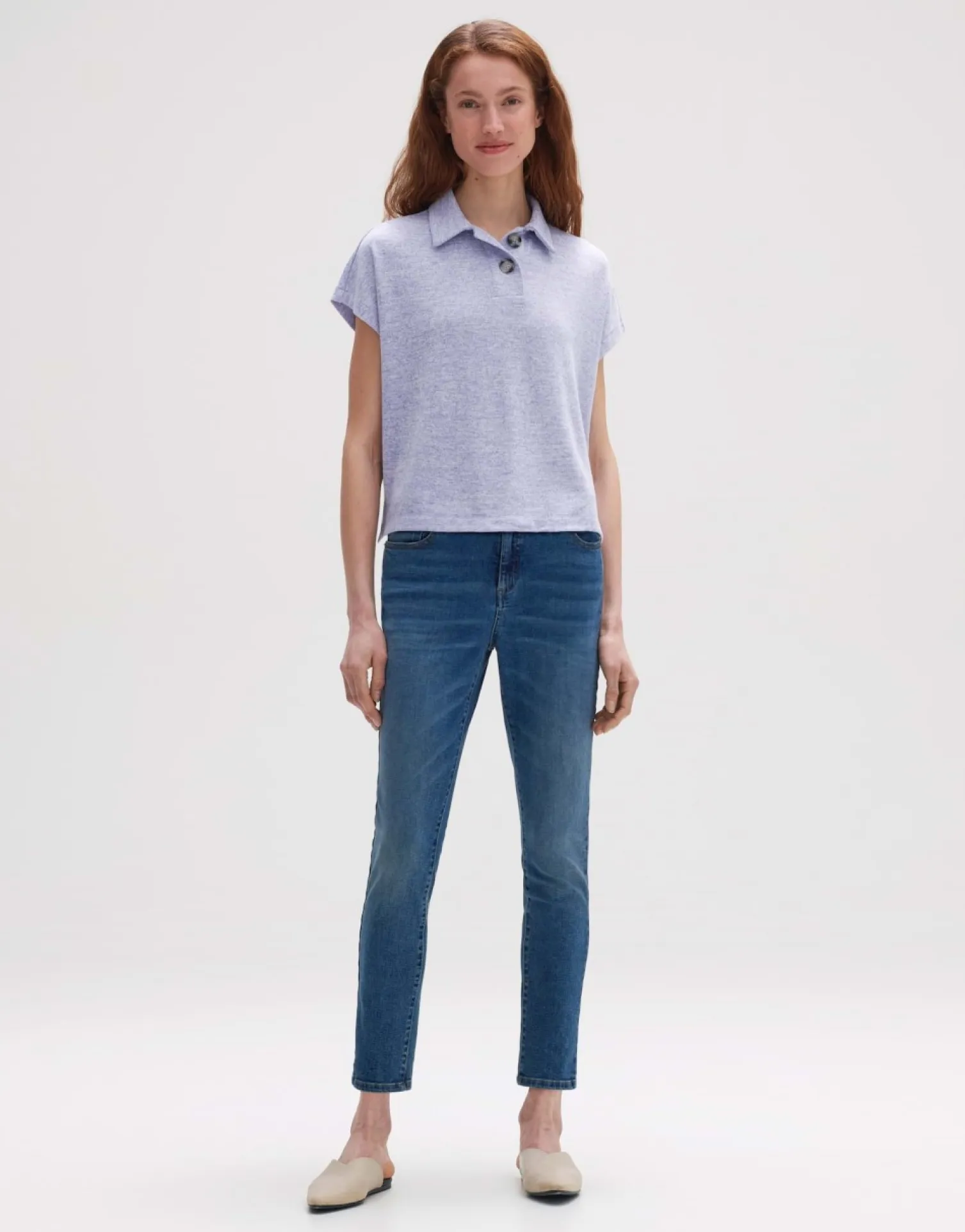 someday Fashion Shirts>Poloshirt Semufa Soft Viola