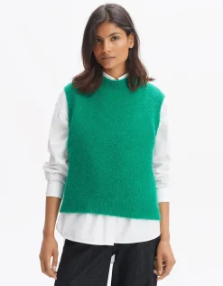 someday Fashion Gebreide Items>Pullunder Pya Pepper Green