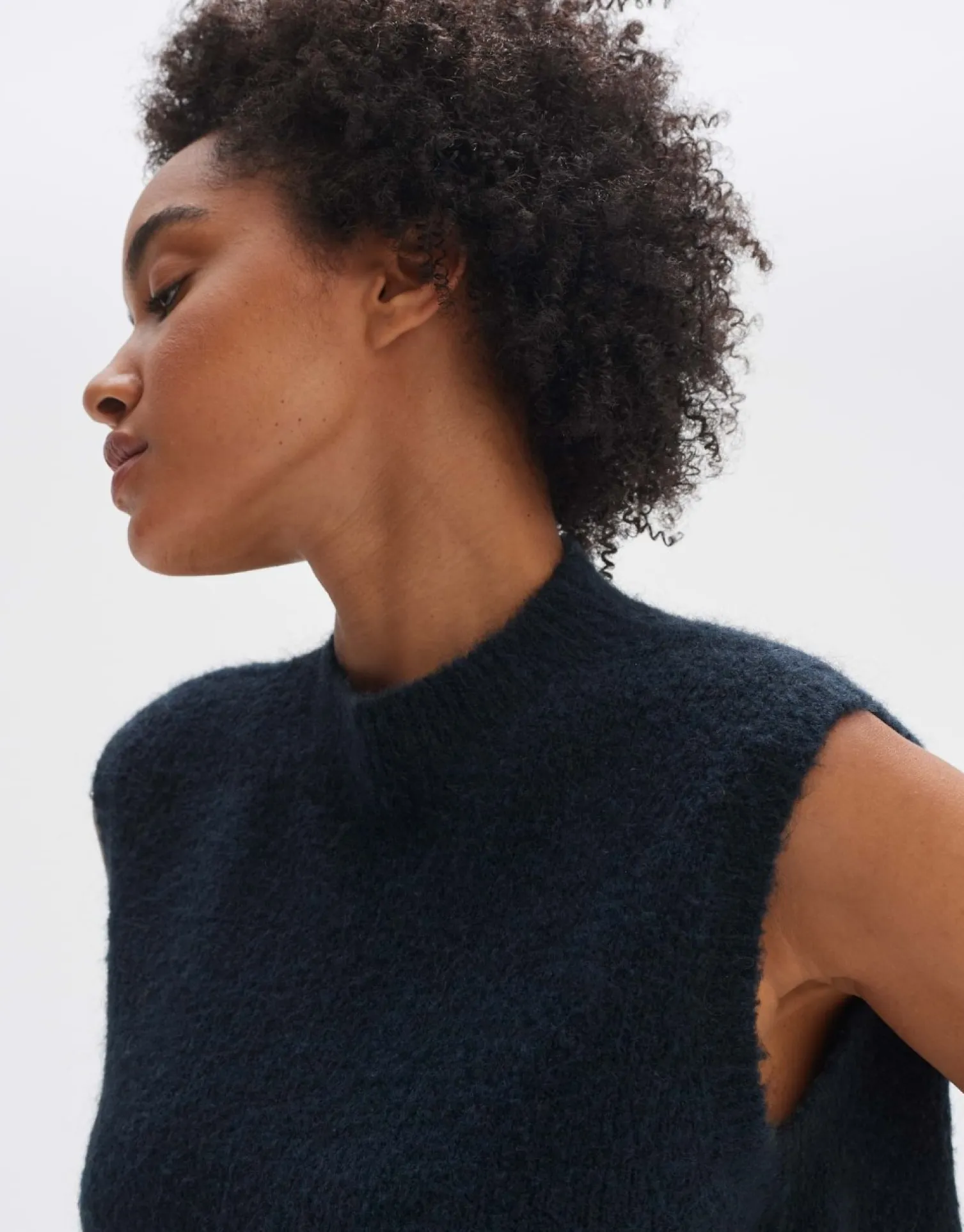 someday Fashion Gebreide Items>Pullunder Pya Coal Blue