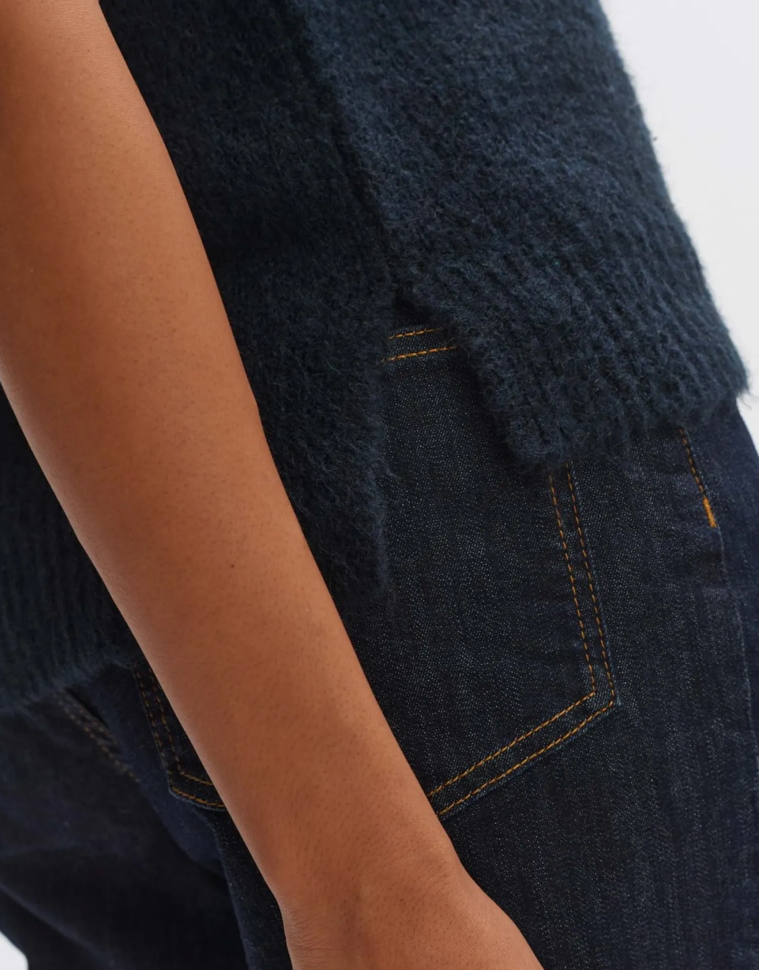 someday Fashion Gebreide Items>Pullunder Pya Coal Blue