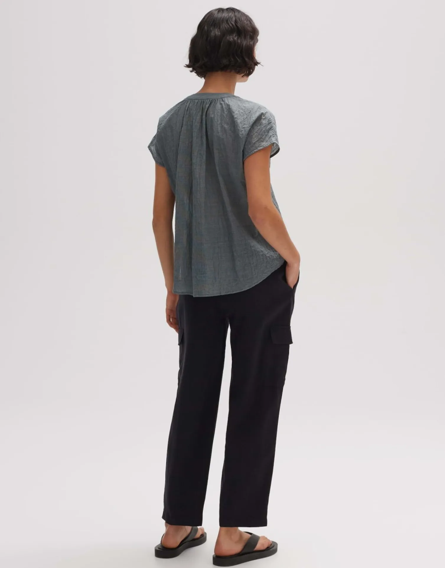 someday Fashion Blouses>Shirt Blouse Famita Deep Teal