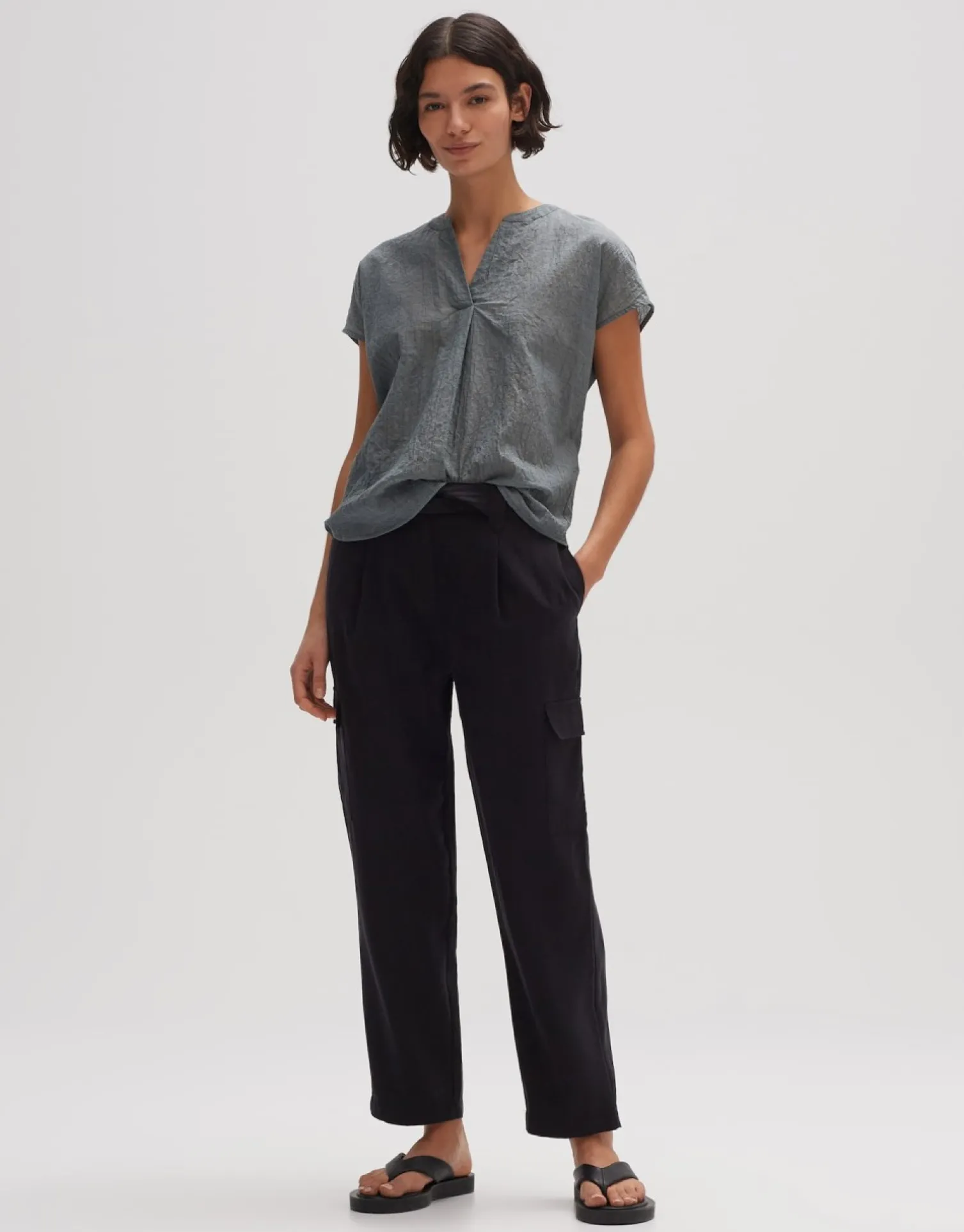 someday Fashion Blouses>Shirt Blouse Famita Deep Teal