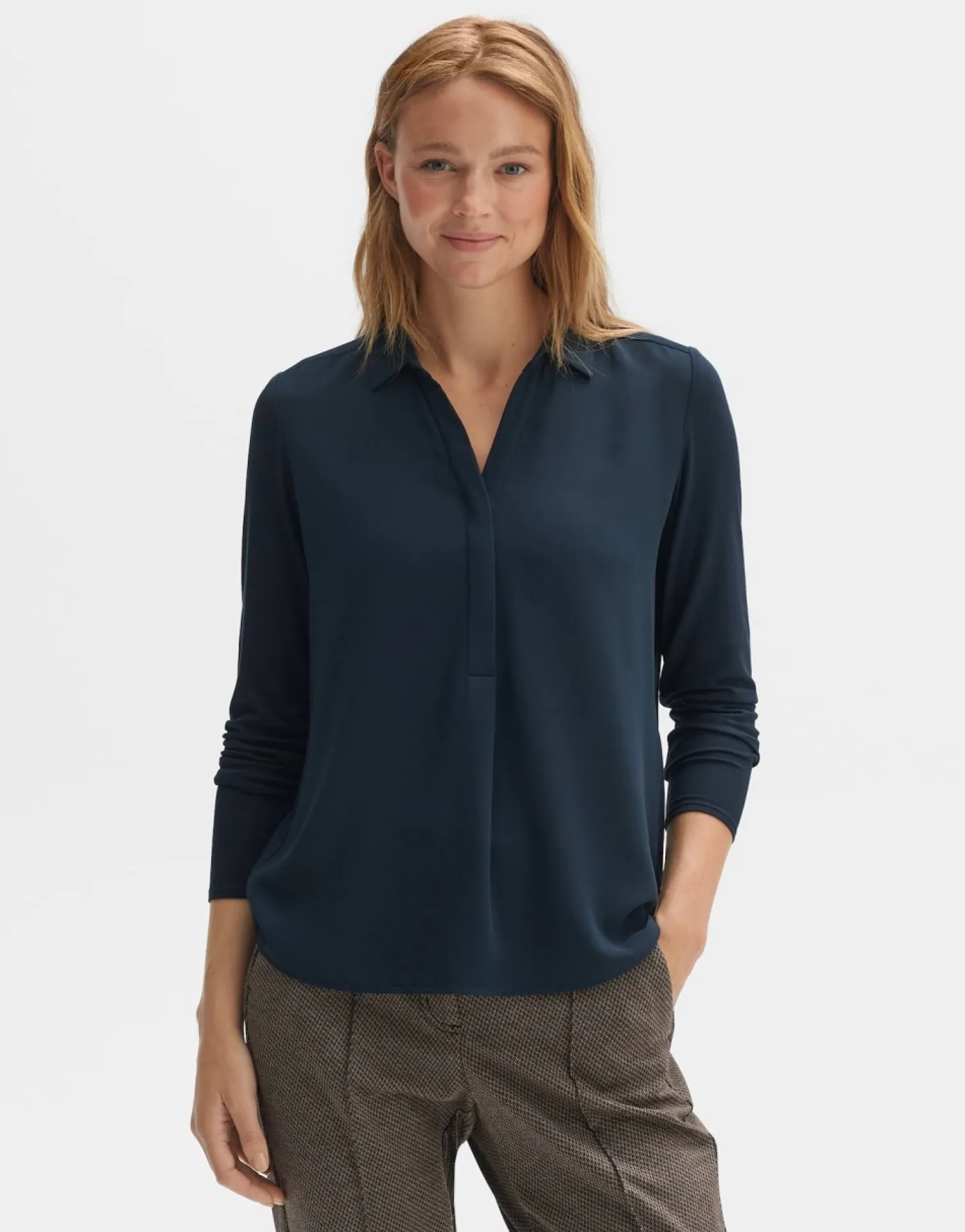 someday Fashion Blouses>Shirtblouse Frera Coal Blue