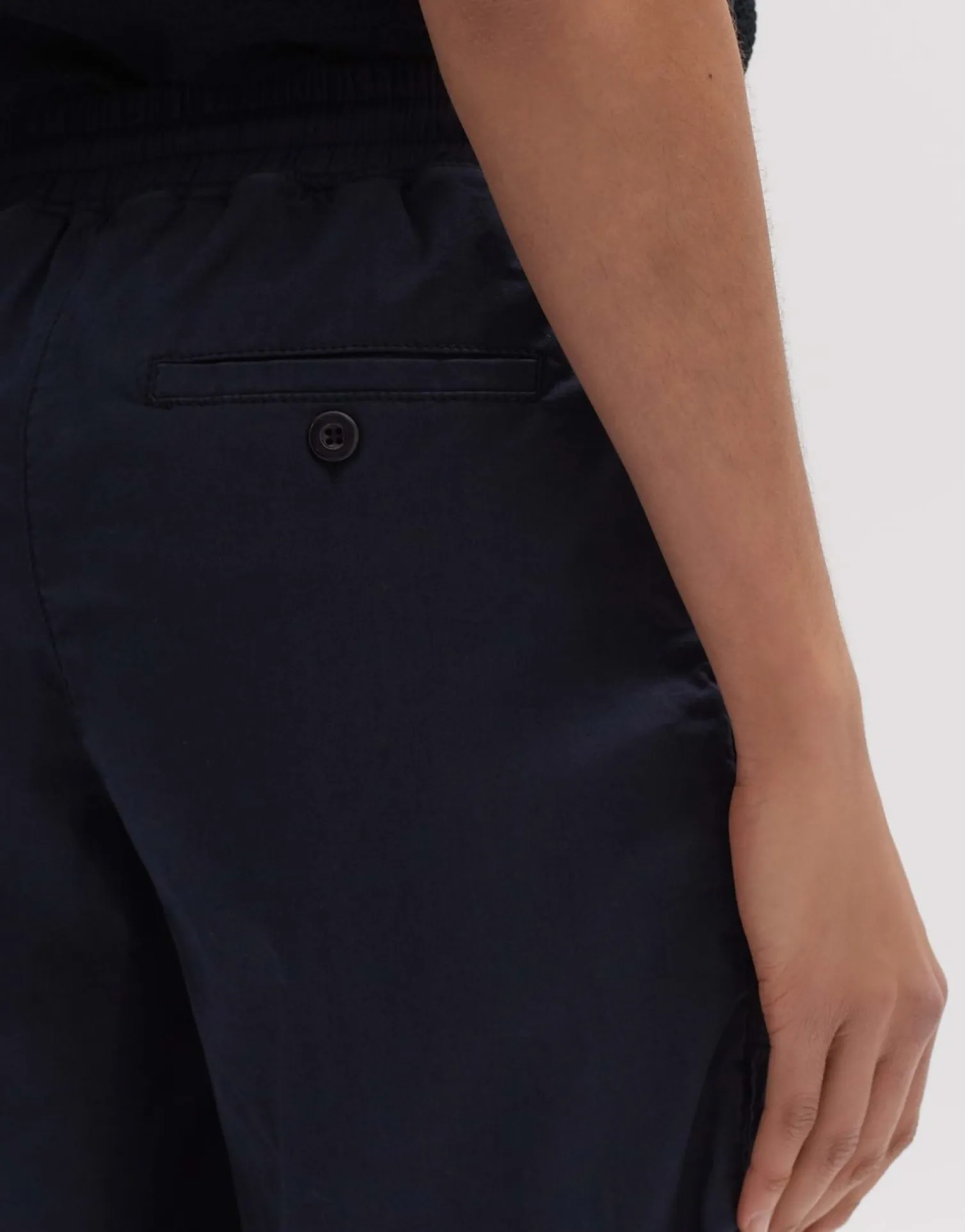 someday Fashion Broeken>Short Melvita Shorts Solid Coal Blue