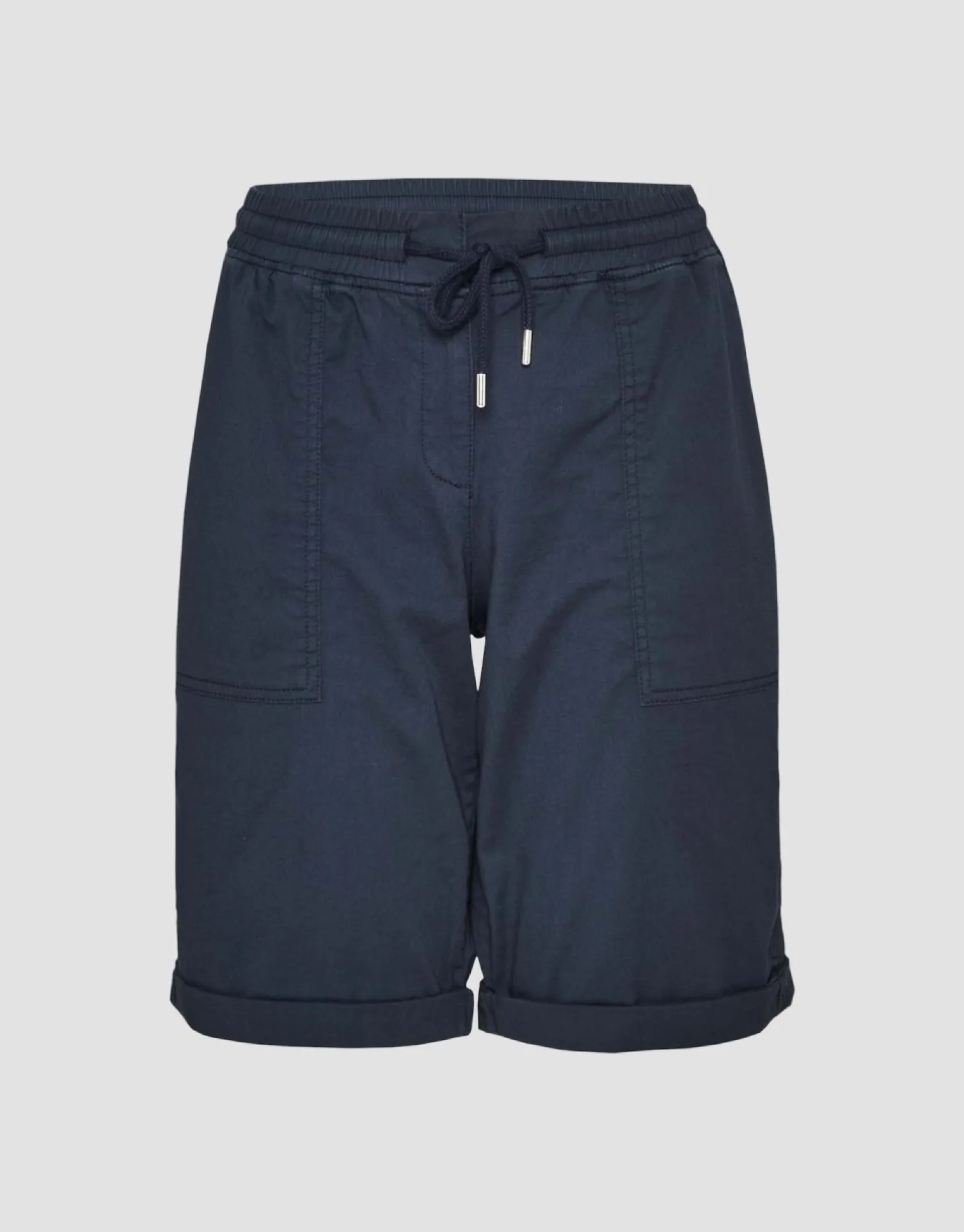 someday Fashion Broeken>Short Melvita Shorts Solid Coal Blue