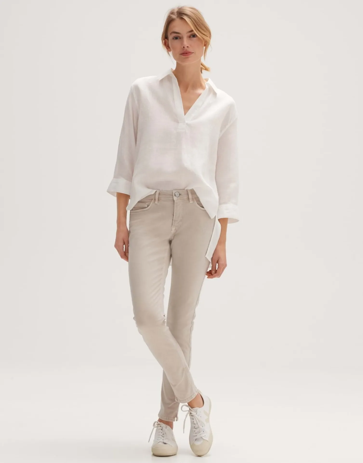 someday Fashion Jeans>Skinny Jeans Elma Detail Natural Glaze