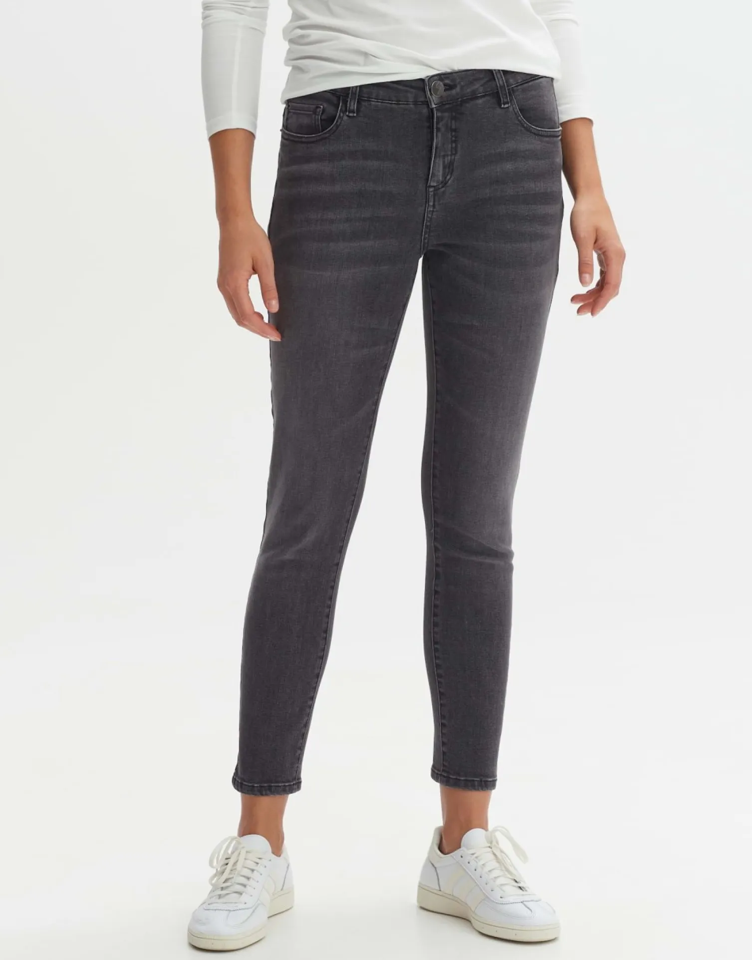 someday Fashion Jeans>Slim Jeans Evita Grunge Grunge Grey