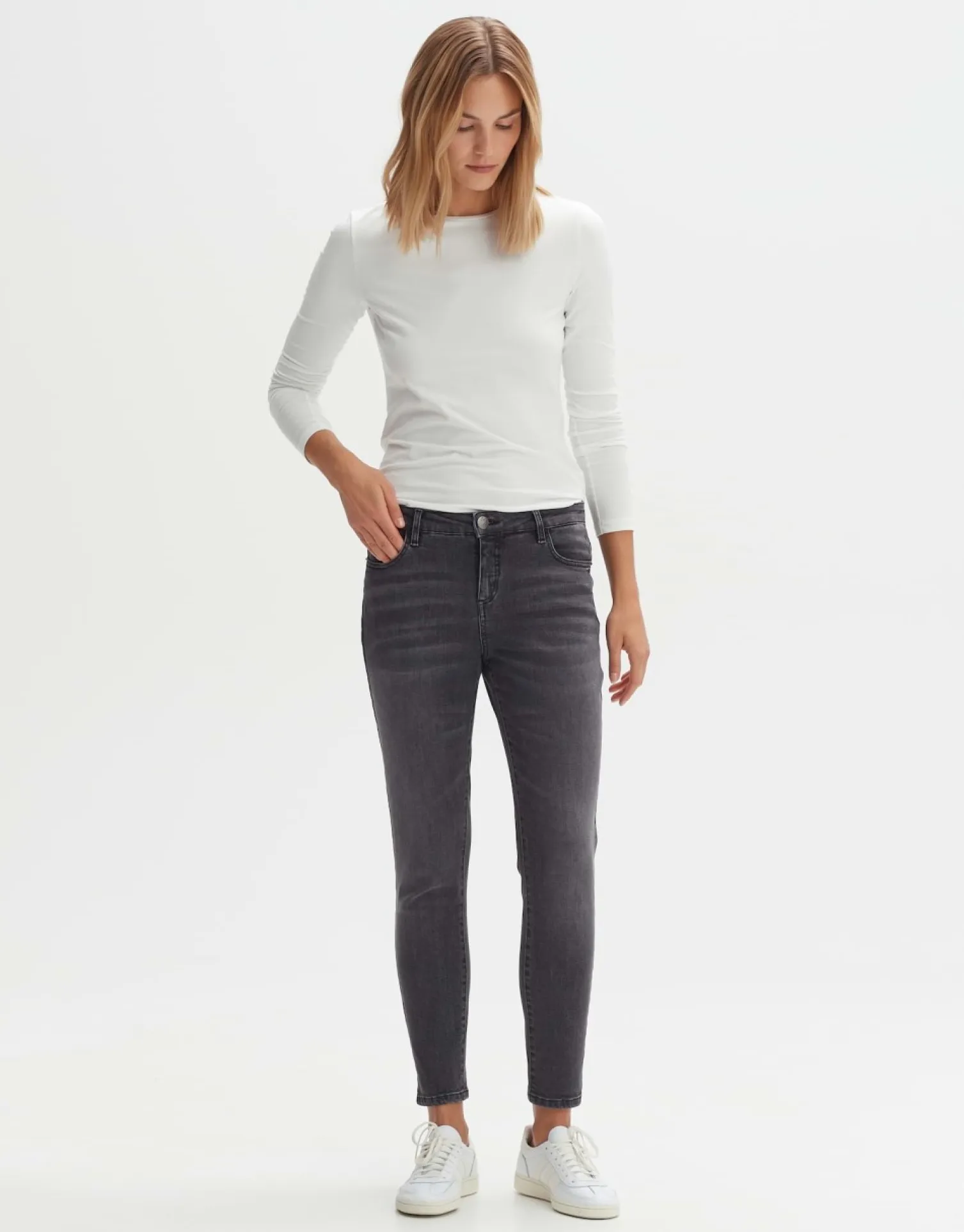 someday Fashion Jeans>Slim Jeans Evita Grunge Grunge Grey