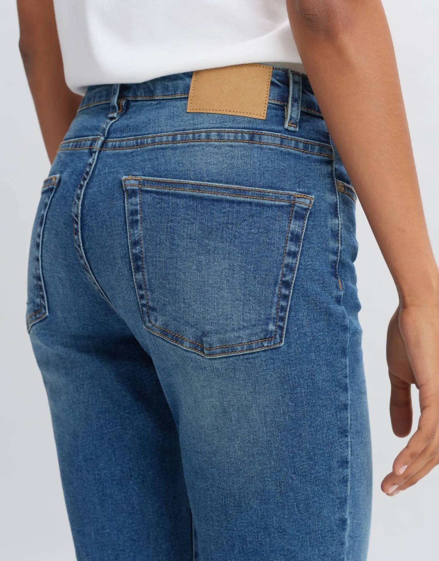 someday Fashion Jeans>Slim Jeans Evita Vintage Blue Vintage