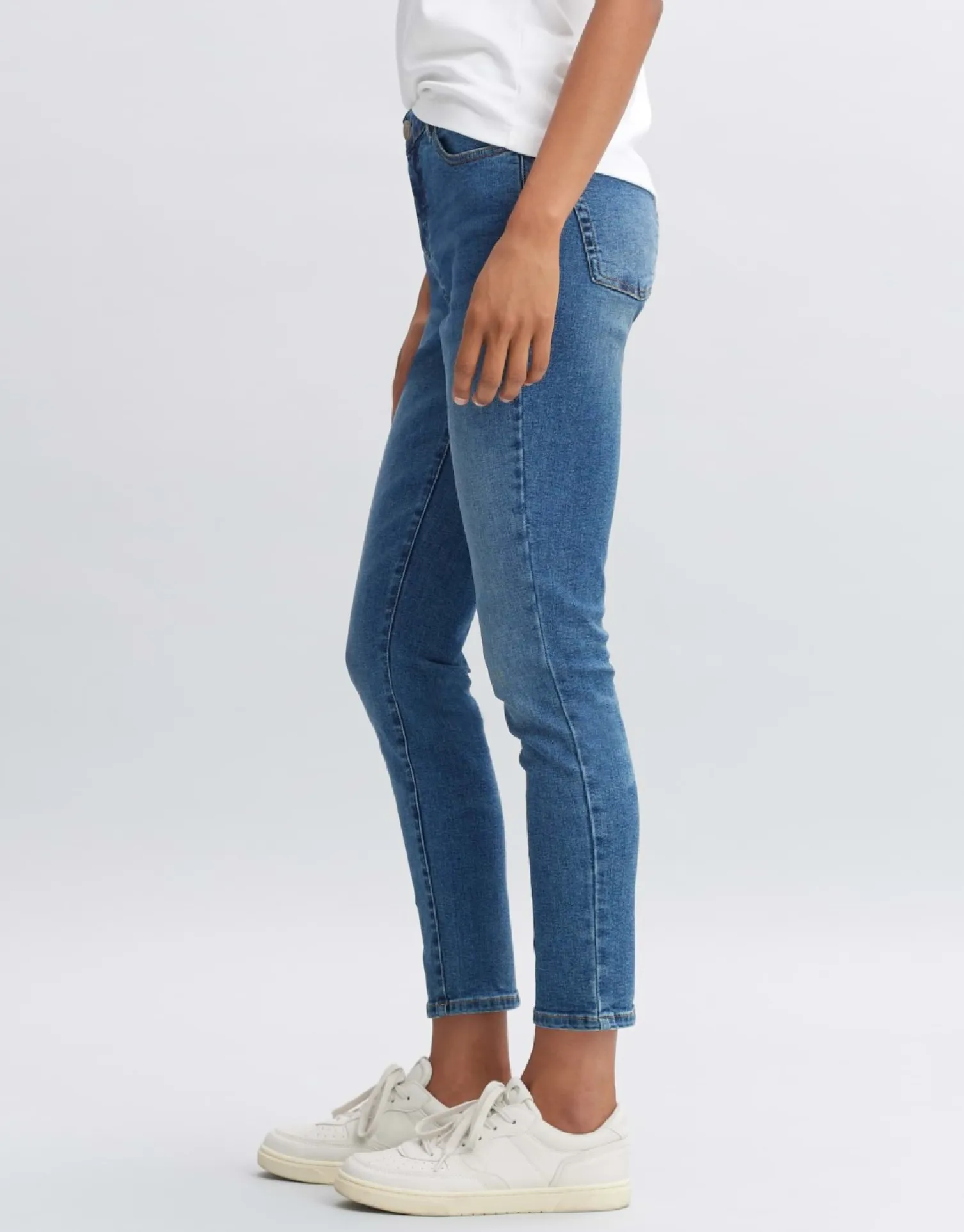 someday Fashion Jeans>Slim Jeans Evita Vintage Blue Vintage