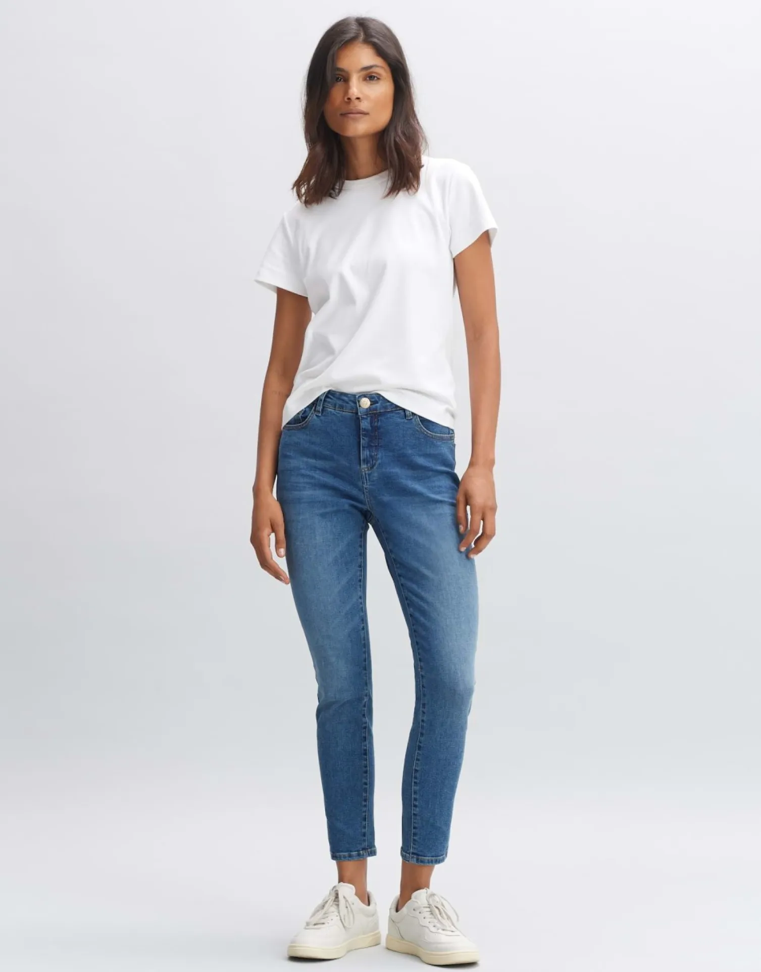 someday Fashion Jeans>Slim Jeans Evita Vintage Blue Vintage