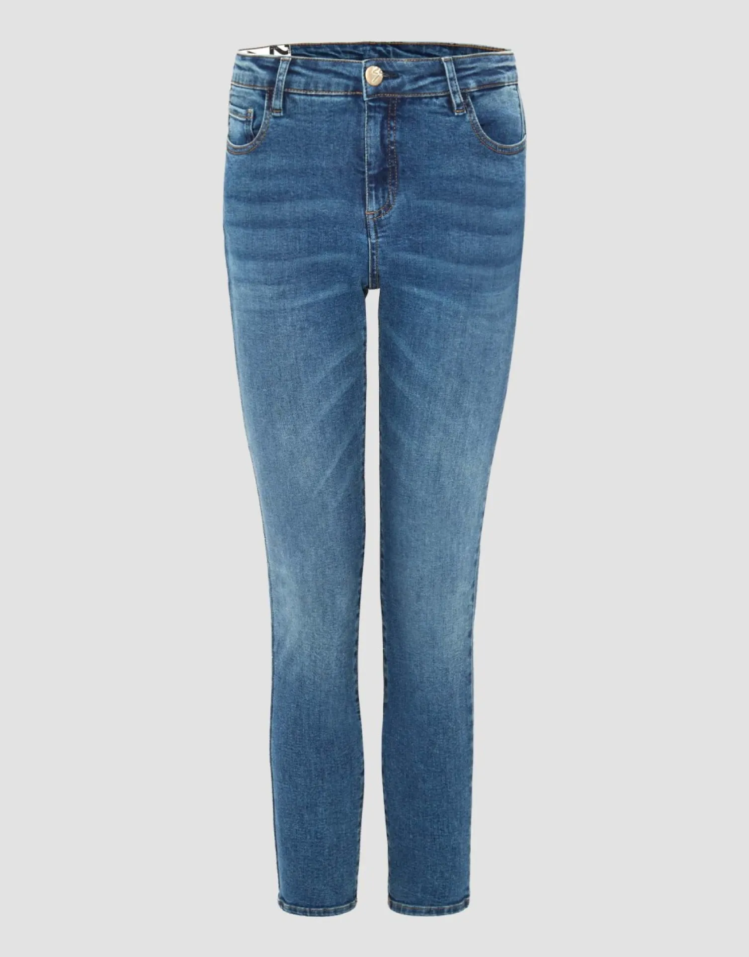 someday Fashion Jeans>Slim Jeans Evita Vintage Blue Vintage
