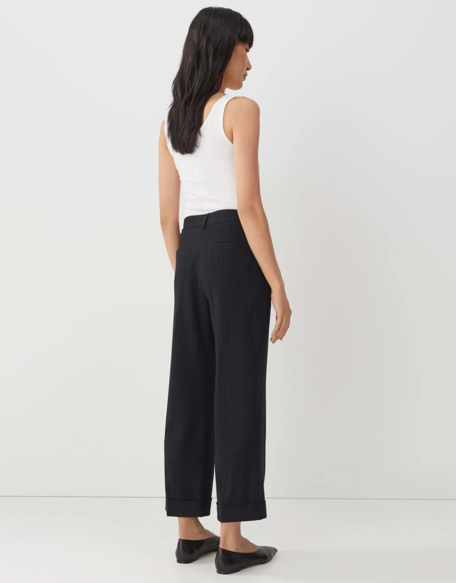 someday Fashion Broeken>Stoffen Broek Cisilia Stripe Ocean