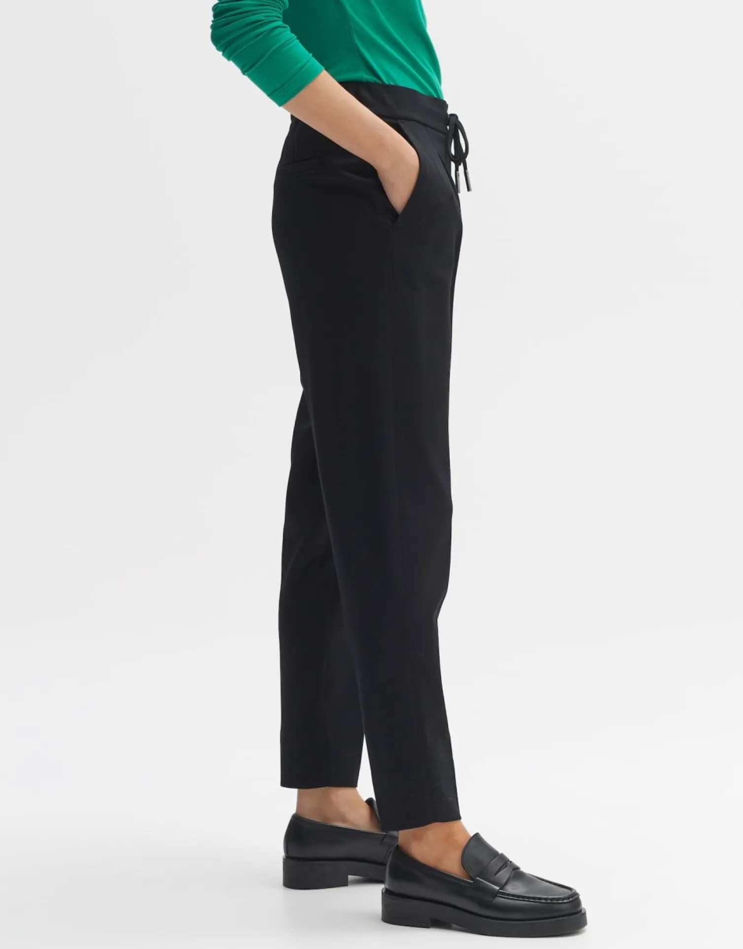 someday Fashion Broeken>Stoffen Broek Elopa Black