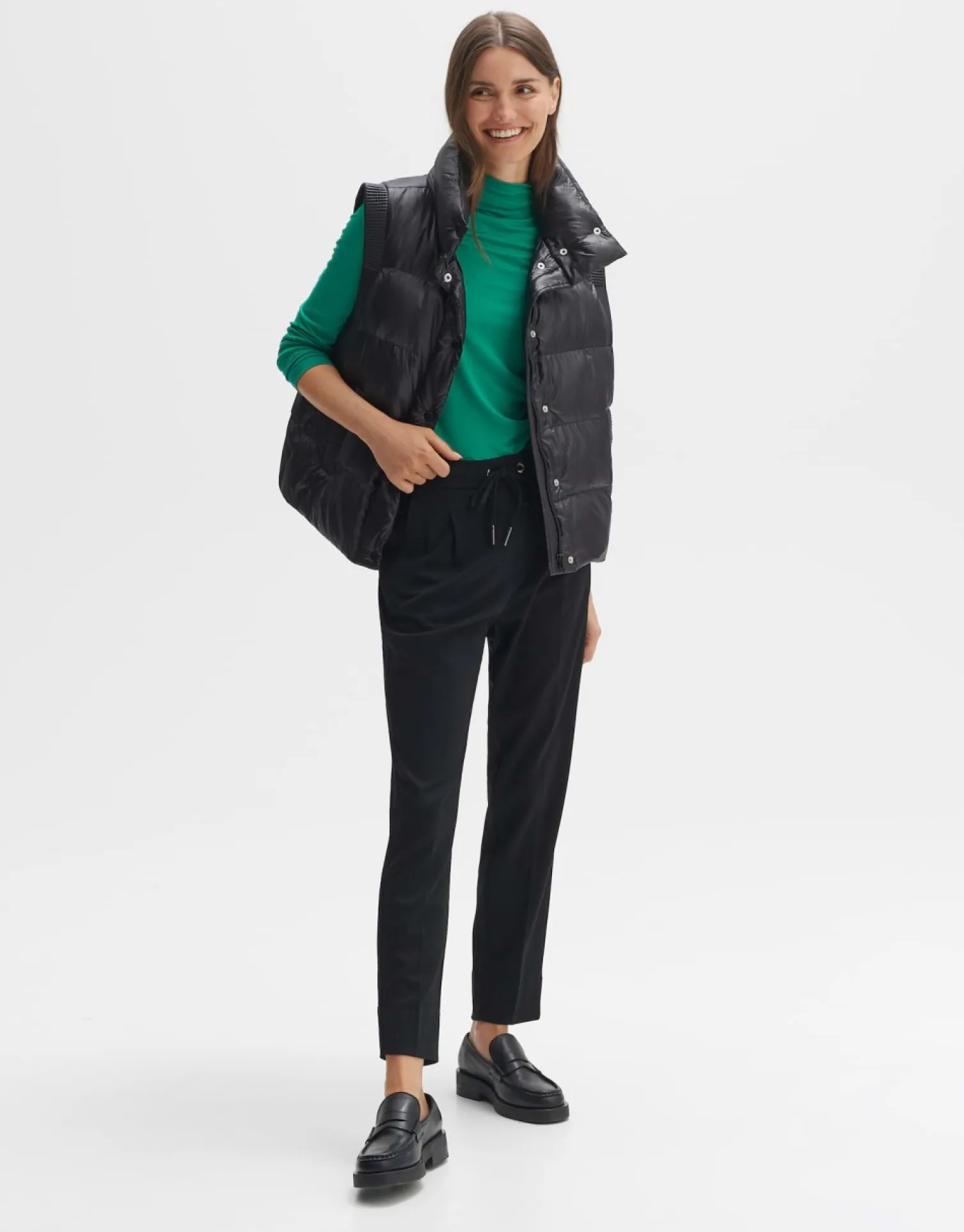 someday Fashion Broeken>Stoffen Broek Elopa Black