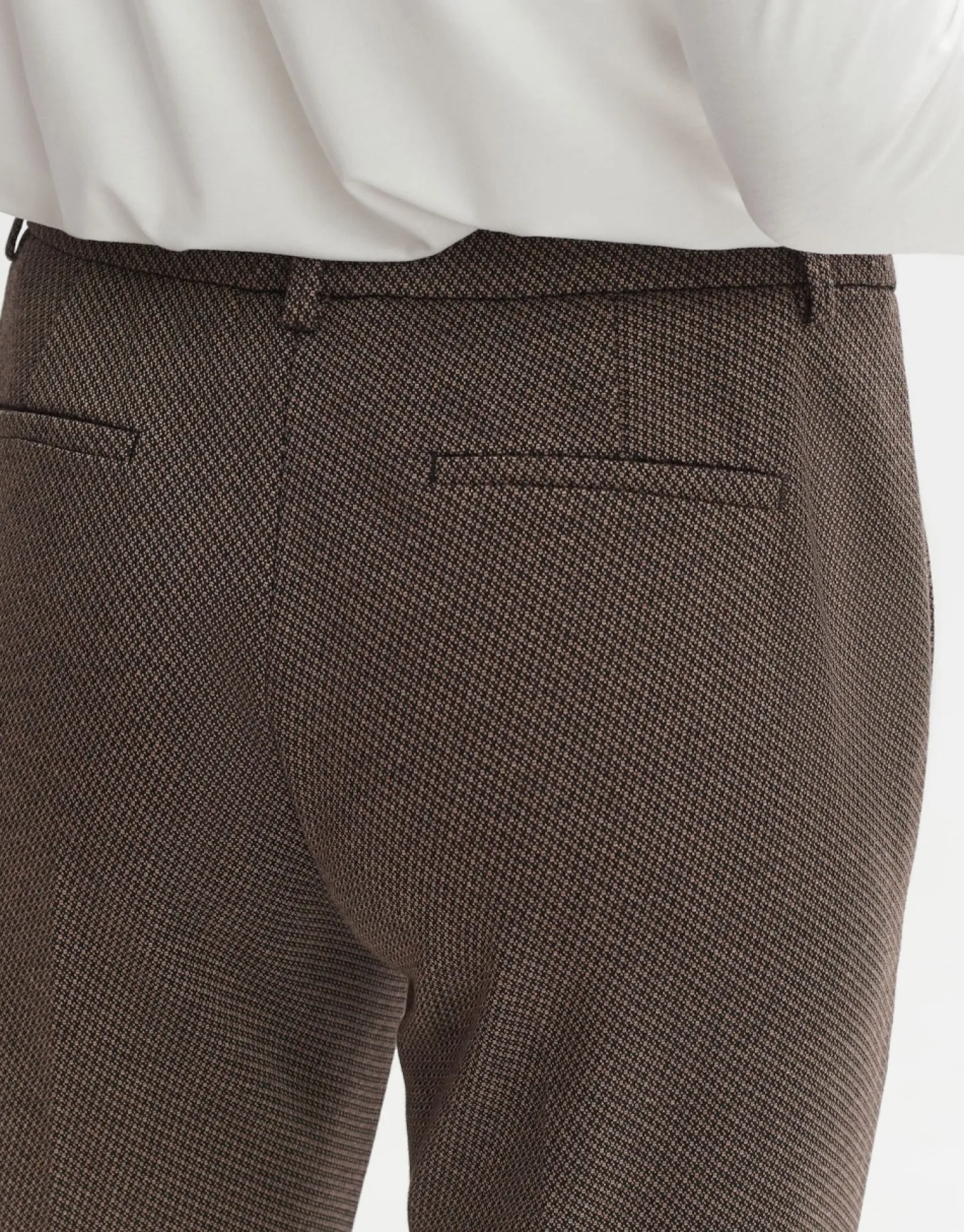 someday Fashion Broeken>Stoffen Broek Melina Track Sandalwood