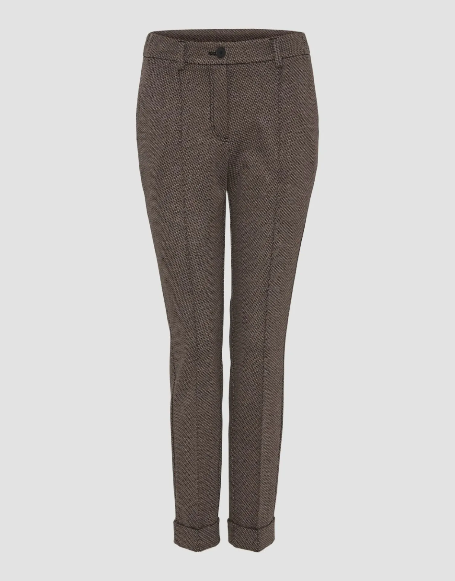 someday Fashion Broeken>Stoffen Broek Melina Track Sandalwood