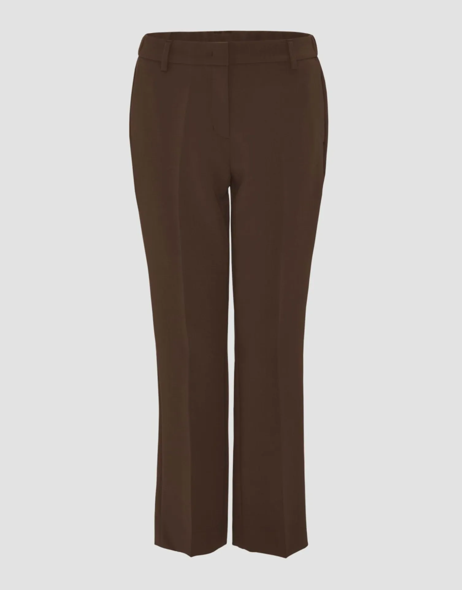 someday Fashion Broeken>Stoffen Broek Miriki Detail Sandalwood