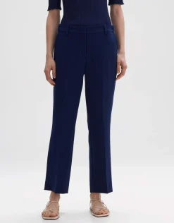someday Fashion Broeken>Stoffen Broek Miriki Detail Blue Hour