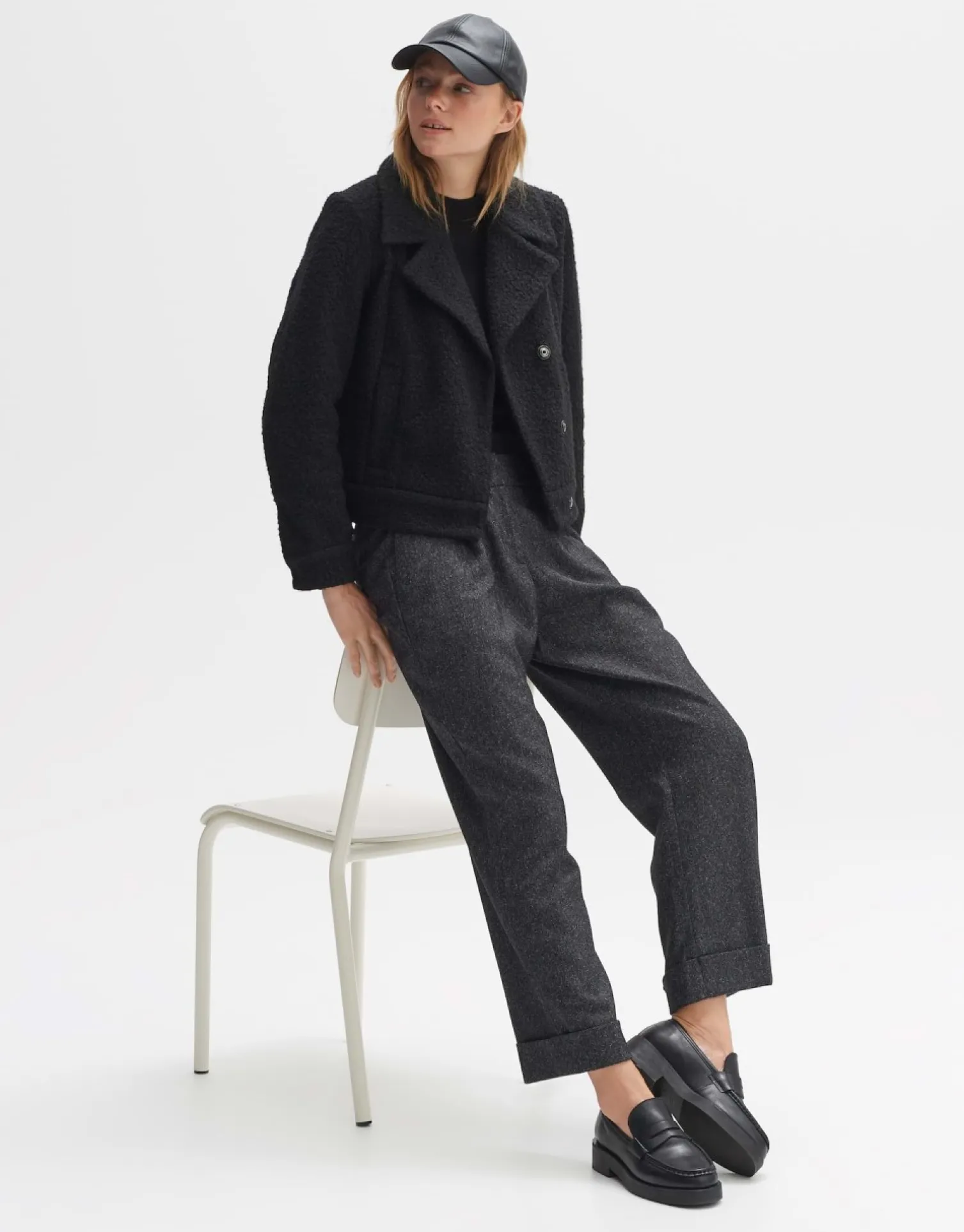 someday Fashion Broeken>Stoffen Broek Mitina Splendid Black