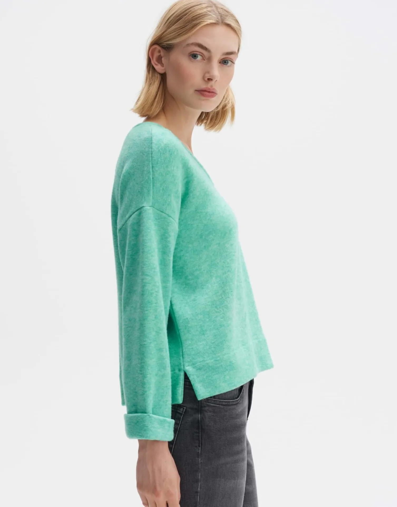 someday Fashion Sweat>Sweatshirt Gelela Pepper Green