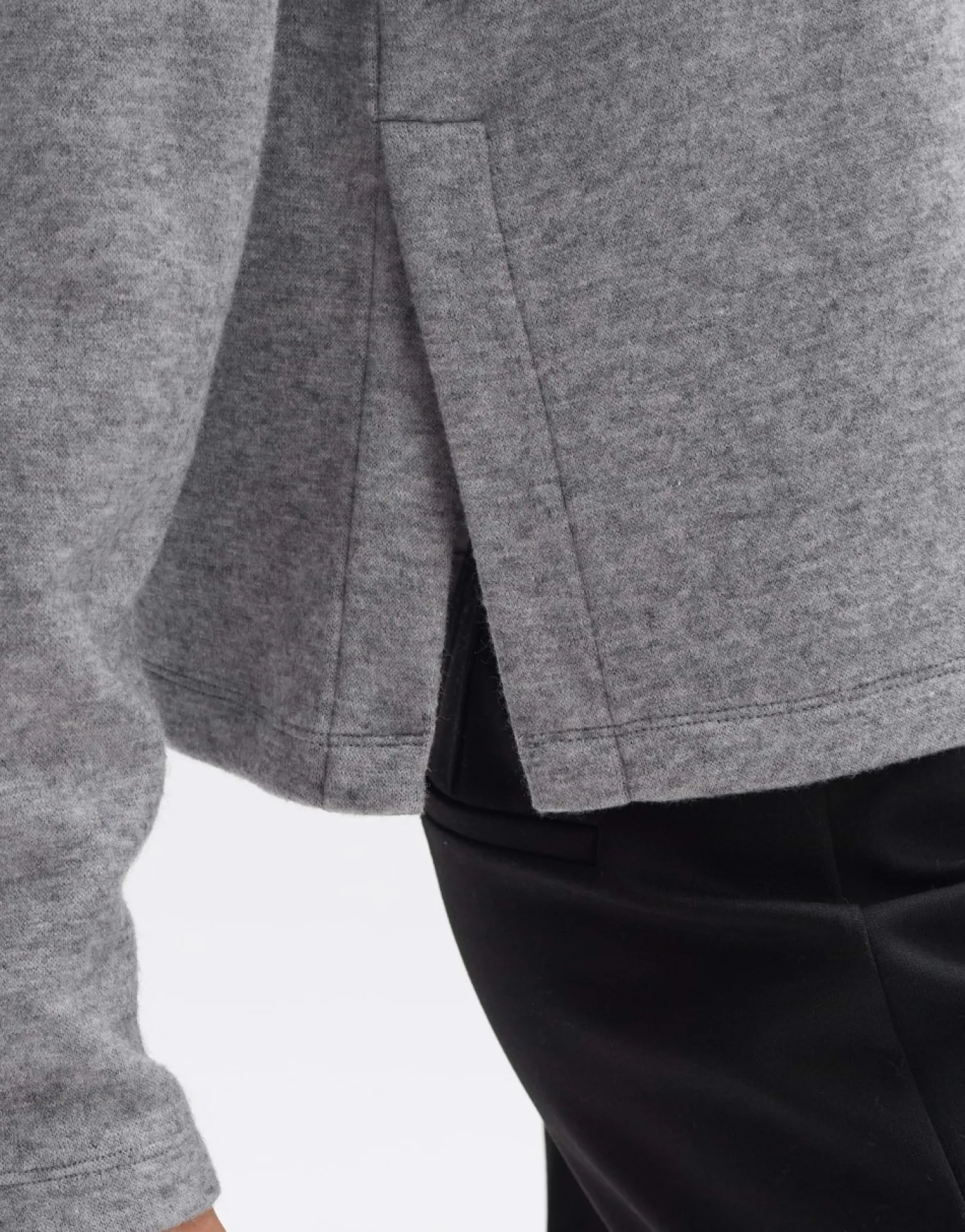 someday Fashion Sweat>Sweatshirt Gingy Hazy Fog Melange