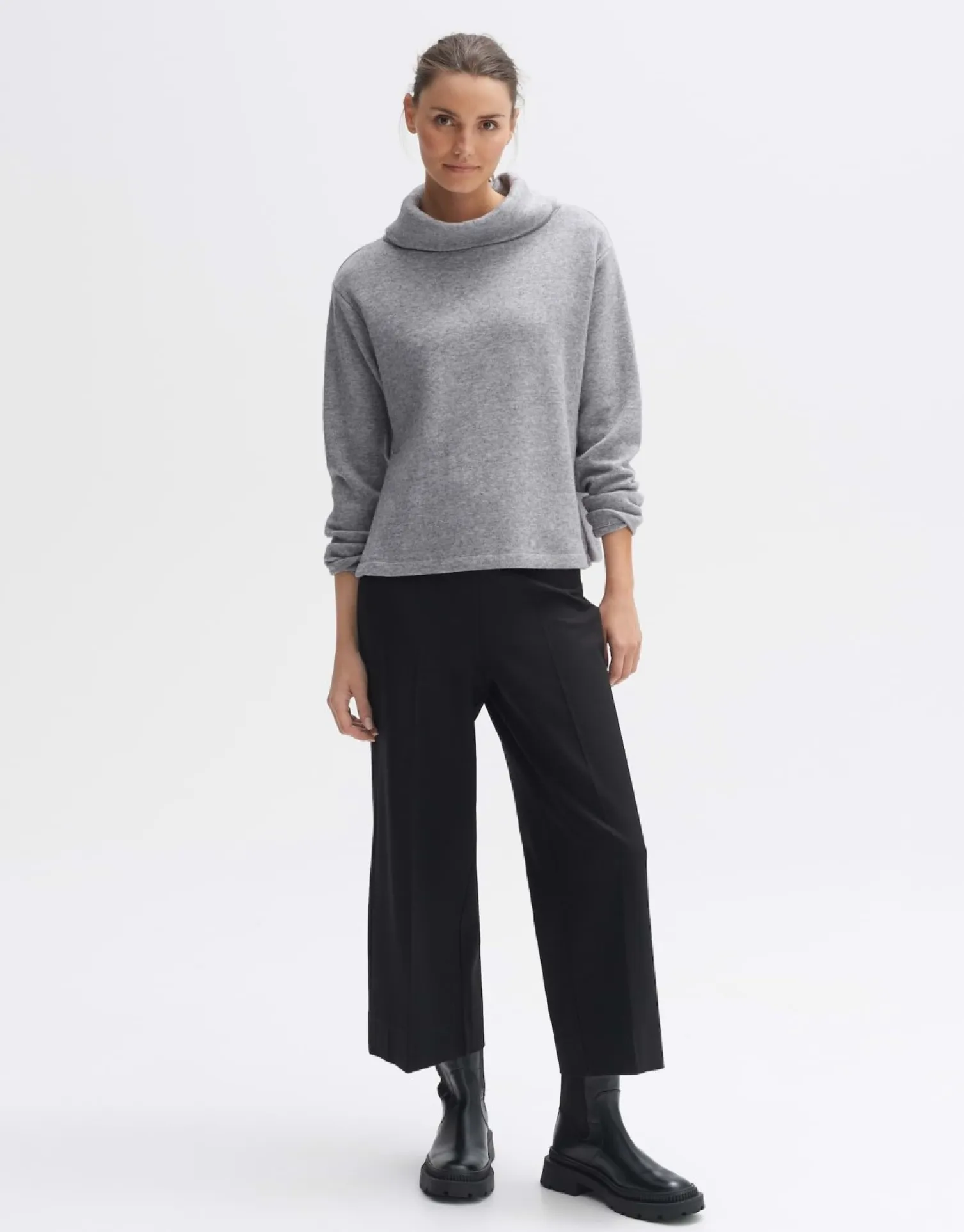 someday Fashion Sweat>Sweatshirt Gingy Hazy Fog Melange