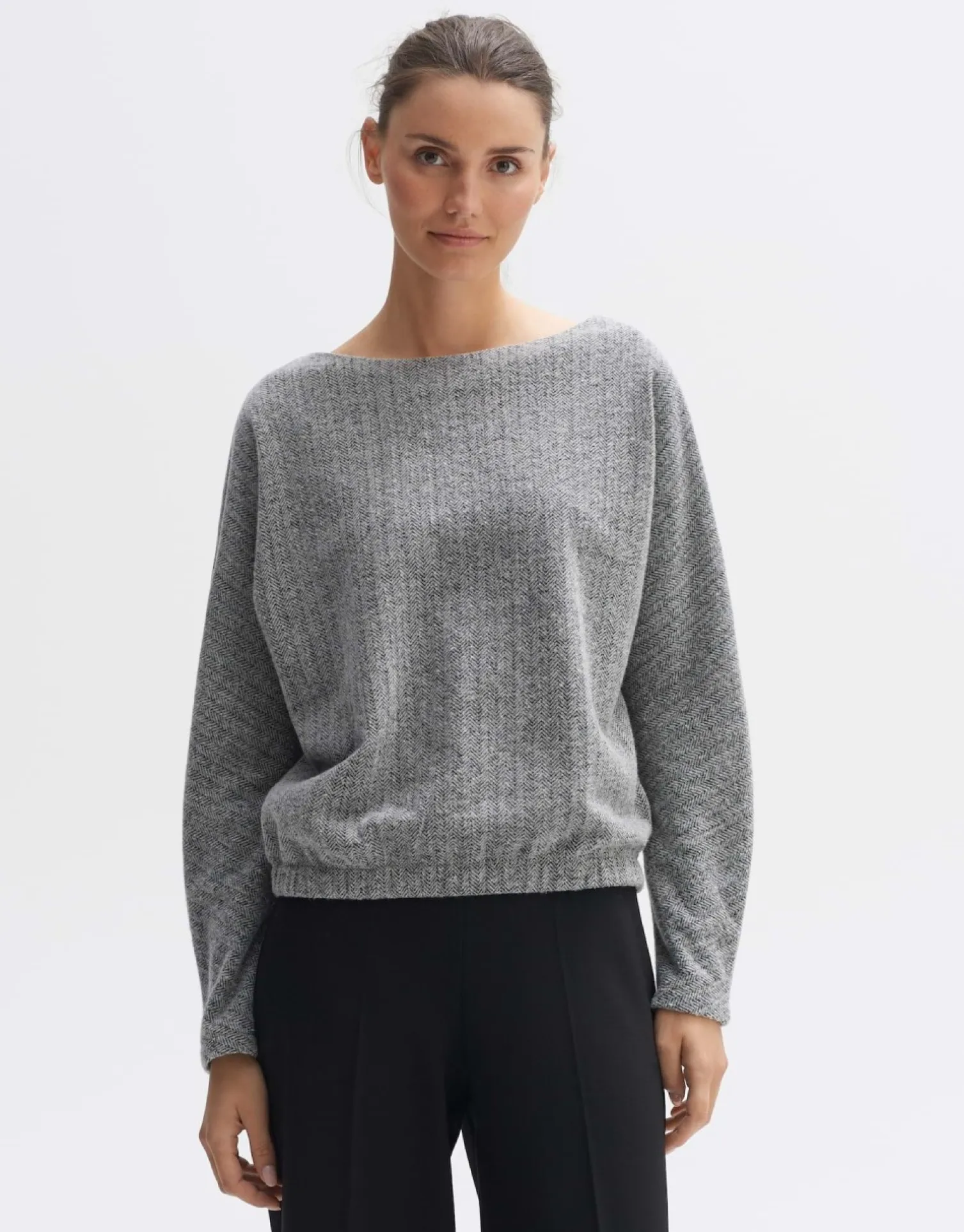 someday Fashion Sweat>Sweatshirt Gisandi Hazy Fog Melange