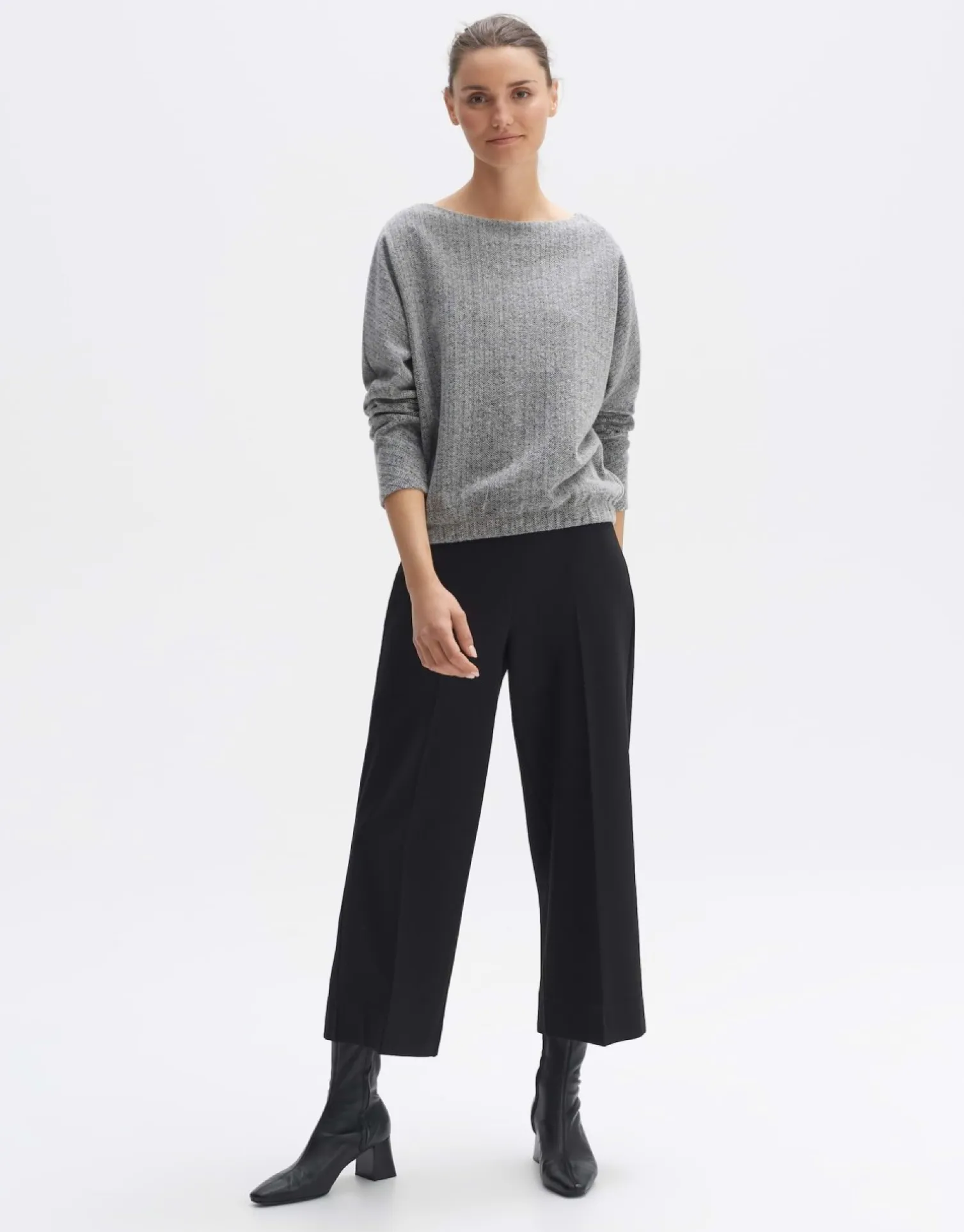 someday Fashion Sweat>Sweatshirt Gisandi Hazy Fog Melange