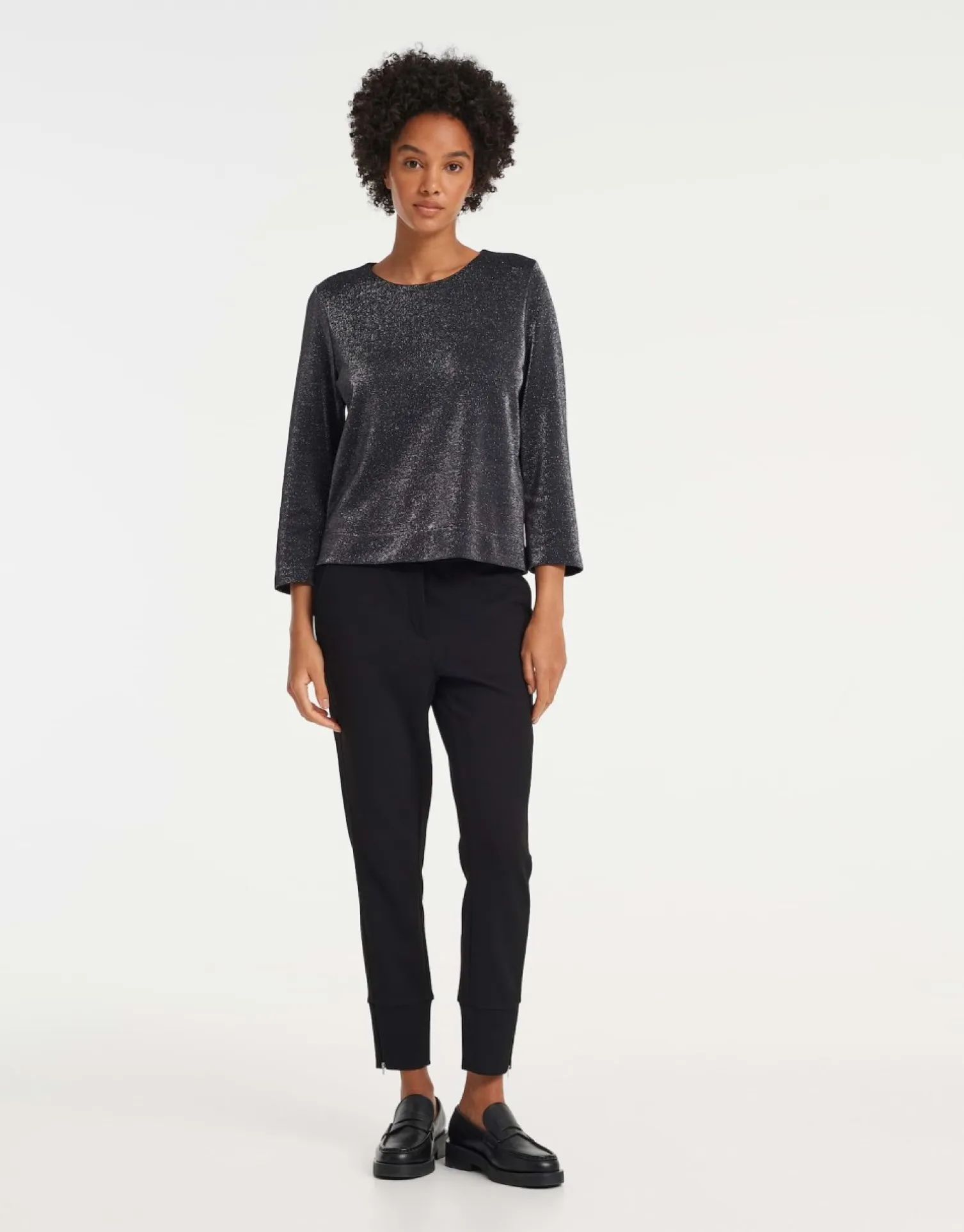 someday Fashion Sweat>Sweatshirt Glanzi Black