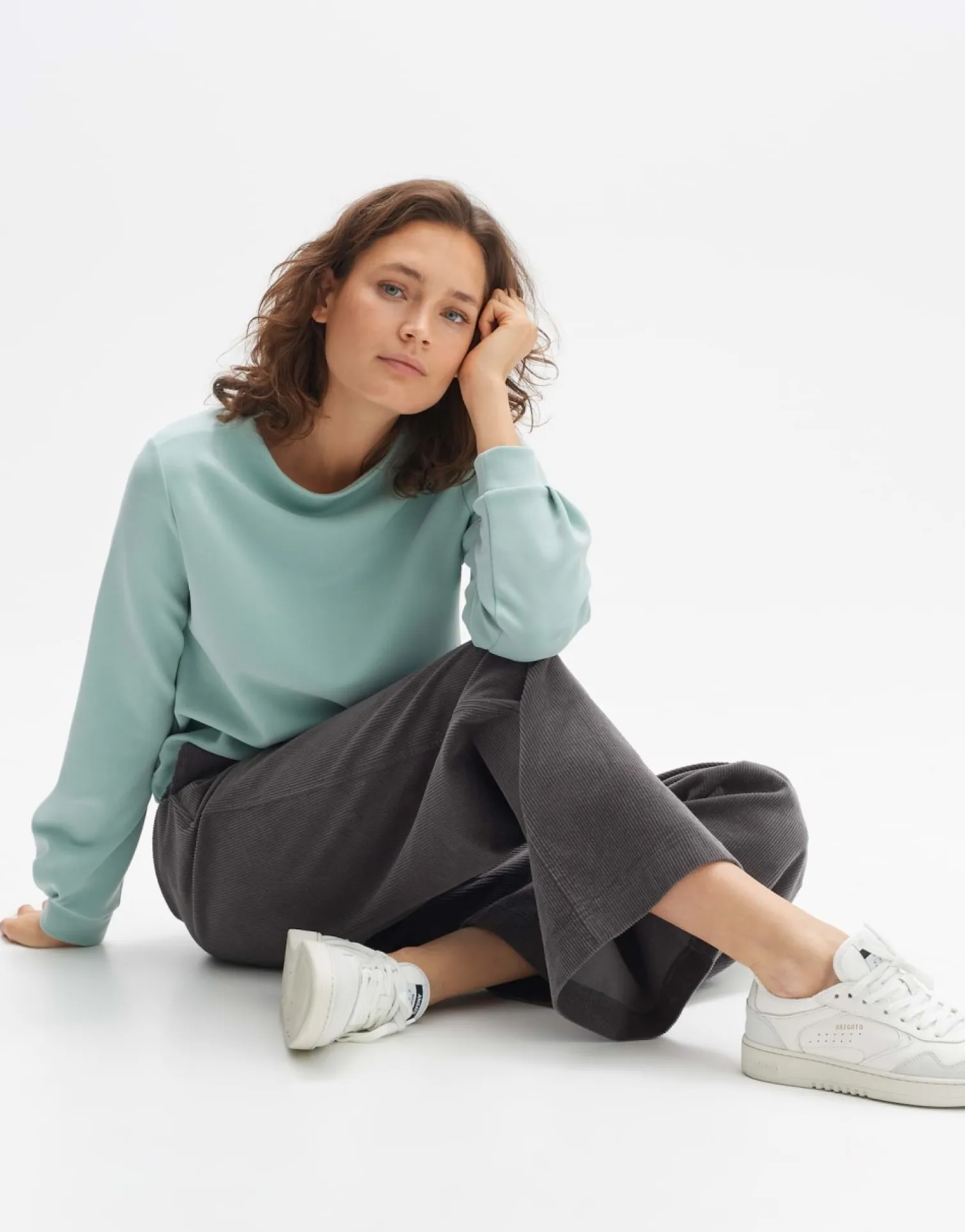 someday Fashion Sweat>Sweatshirt Glazira Pale Mint